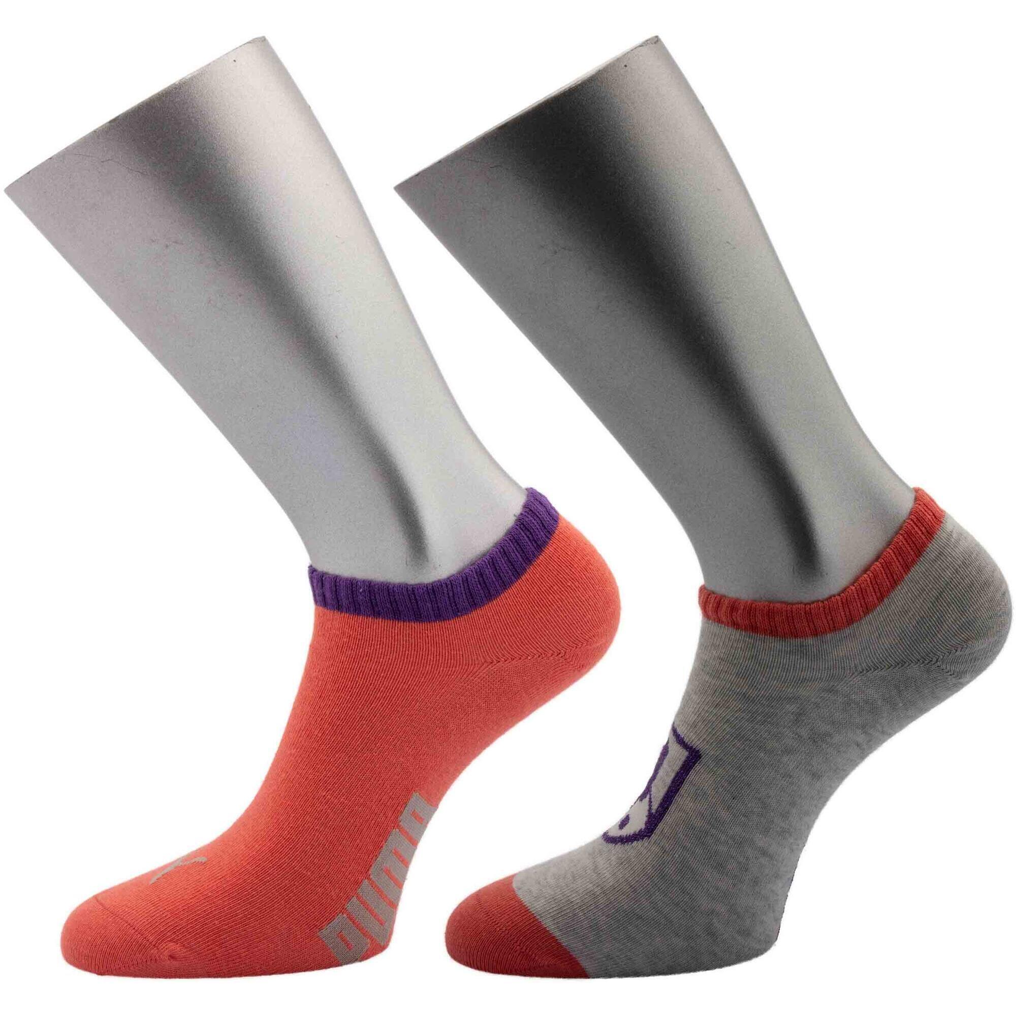 Skarpetki dla dzieci Puma - Zestaw 2 par z miękkiej bawełny, rozmiar 27-30