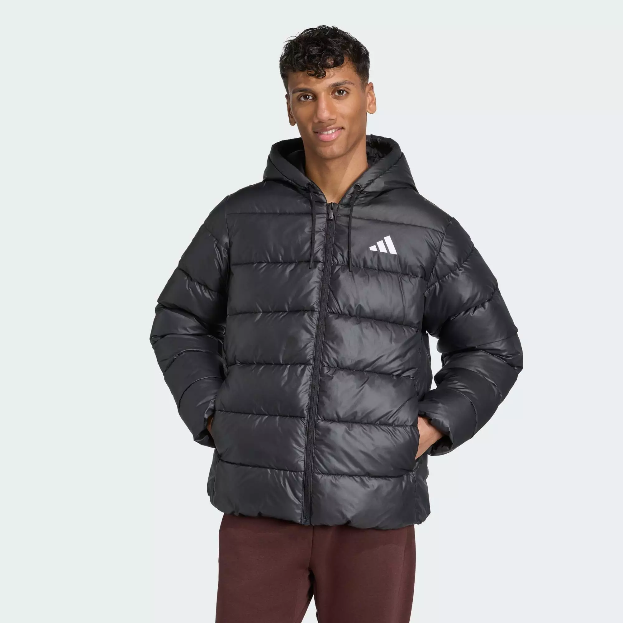 Kurtka z kapturem Essentials CLIMAWARM Synthetic Down Puffer