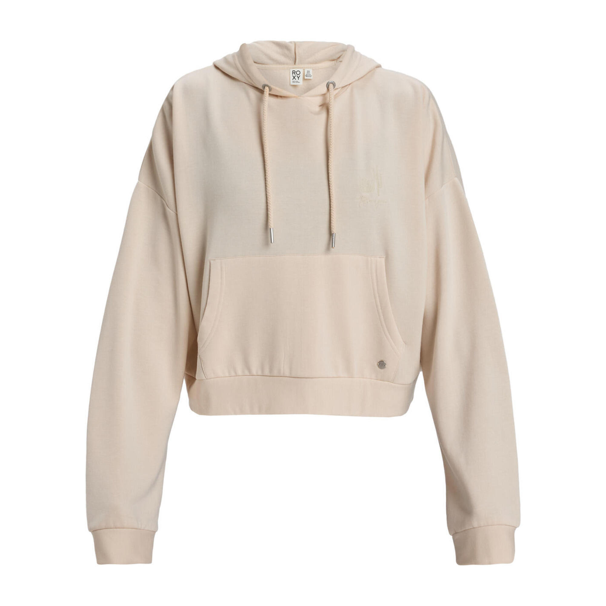 Bluza z kapturem dla Kobiety SURFING BY DAYLIGHT Beżowy