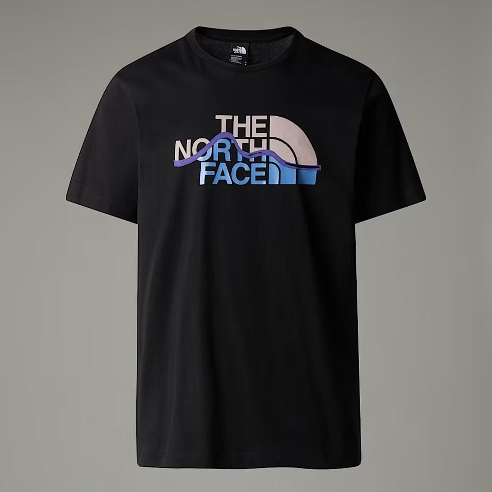 The North Face Koszulka S/S Mountain Line Nf0A87Ntjk3