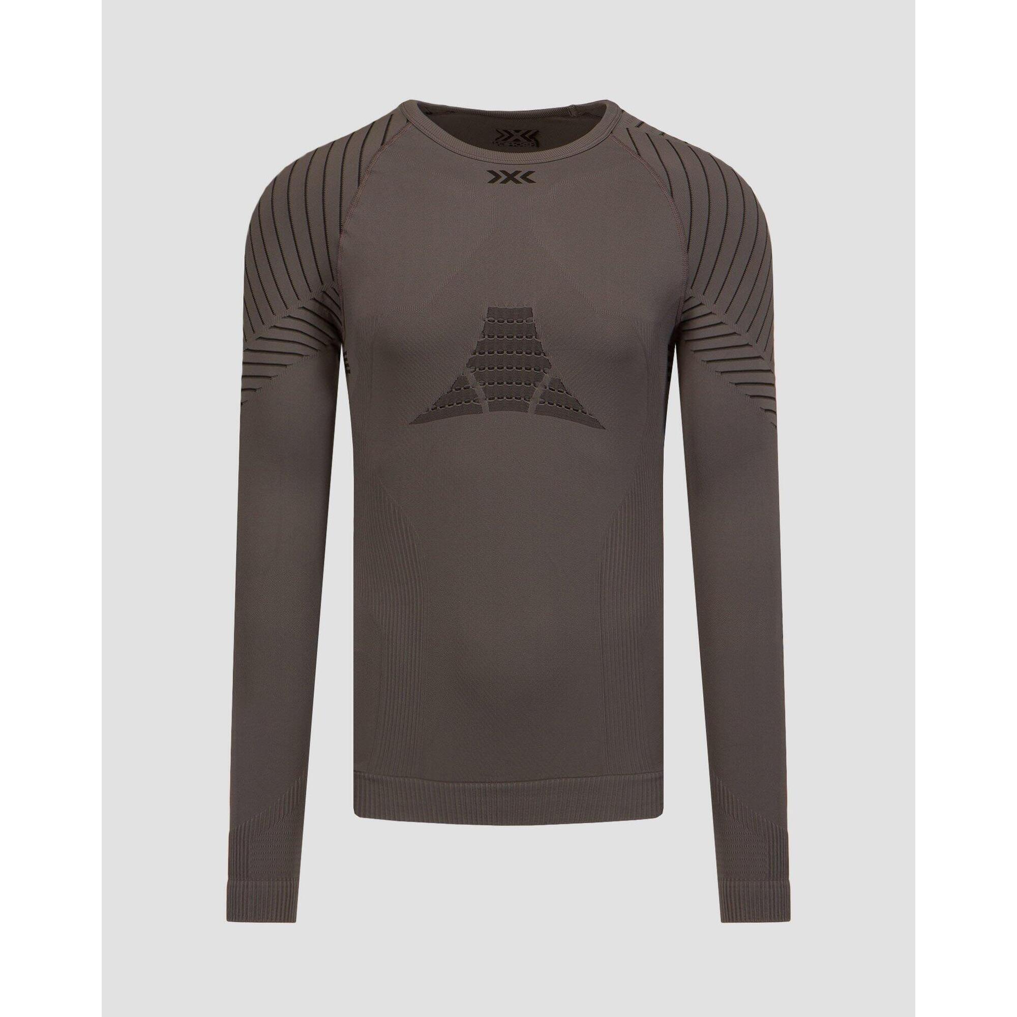 Szara koszulka termoaktywna męska X-Bionic Invent 4.0 LG SL