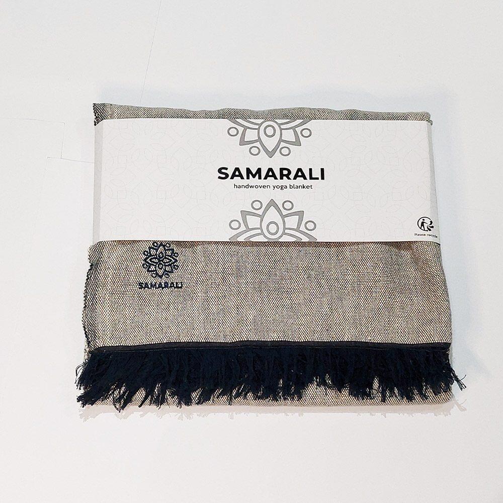 Samarali Koc do jogi z bawełny organicznej – 200 x 150 cm