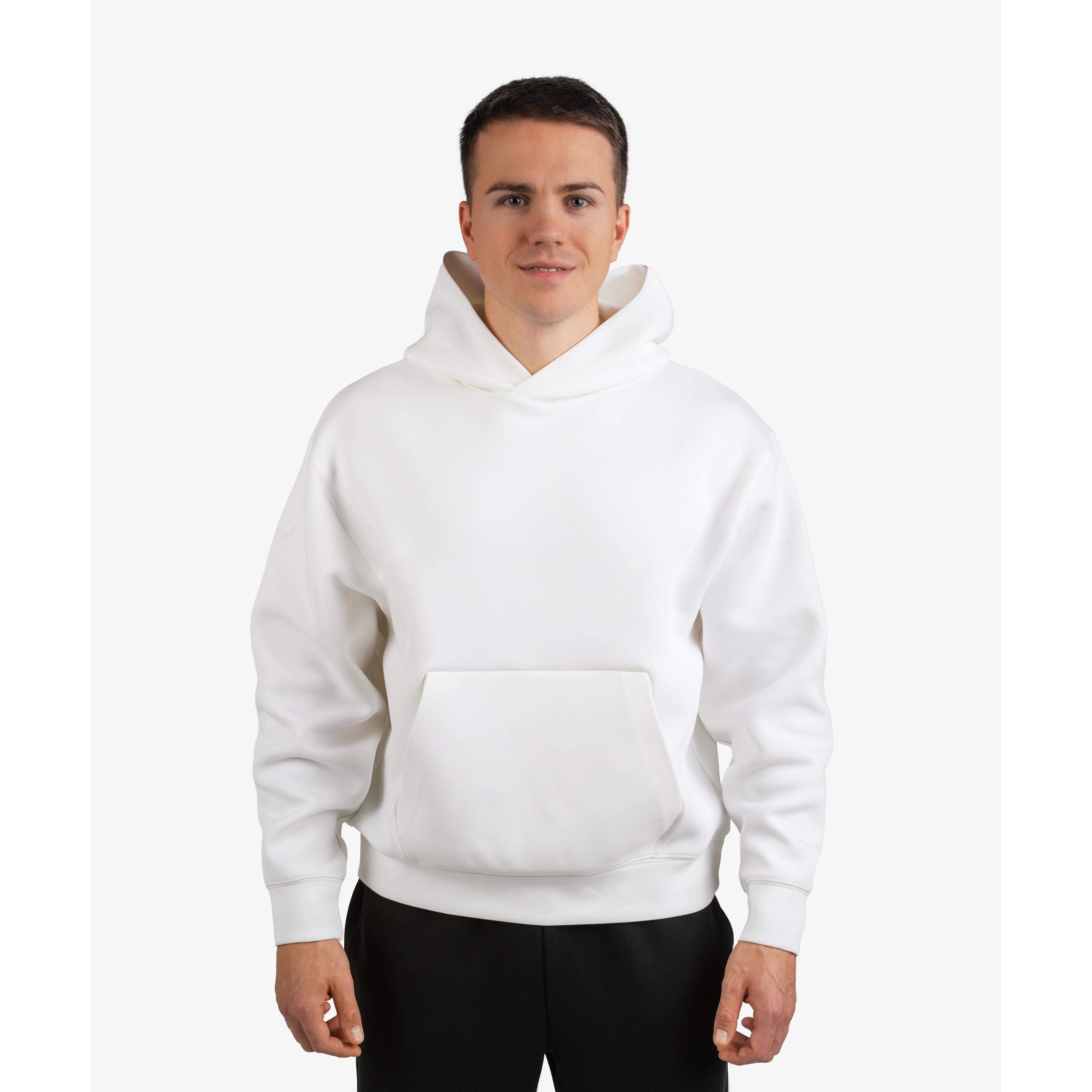 Bluza INTERLOCK OVERSIZE DZIK® biała