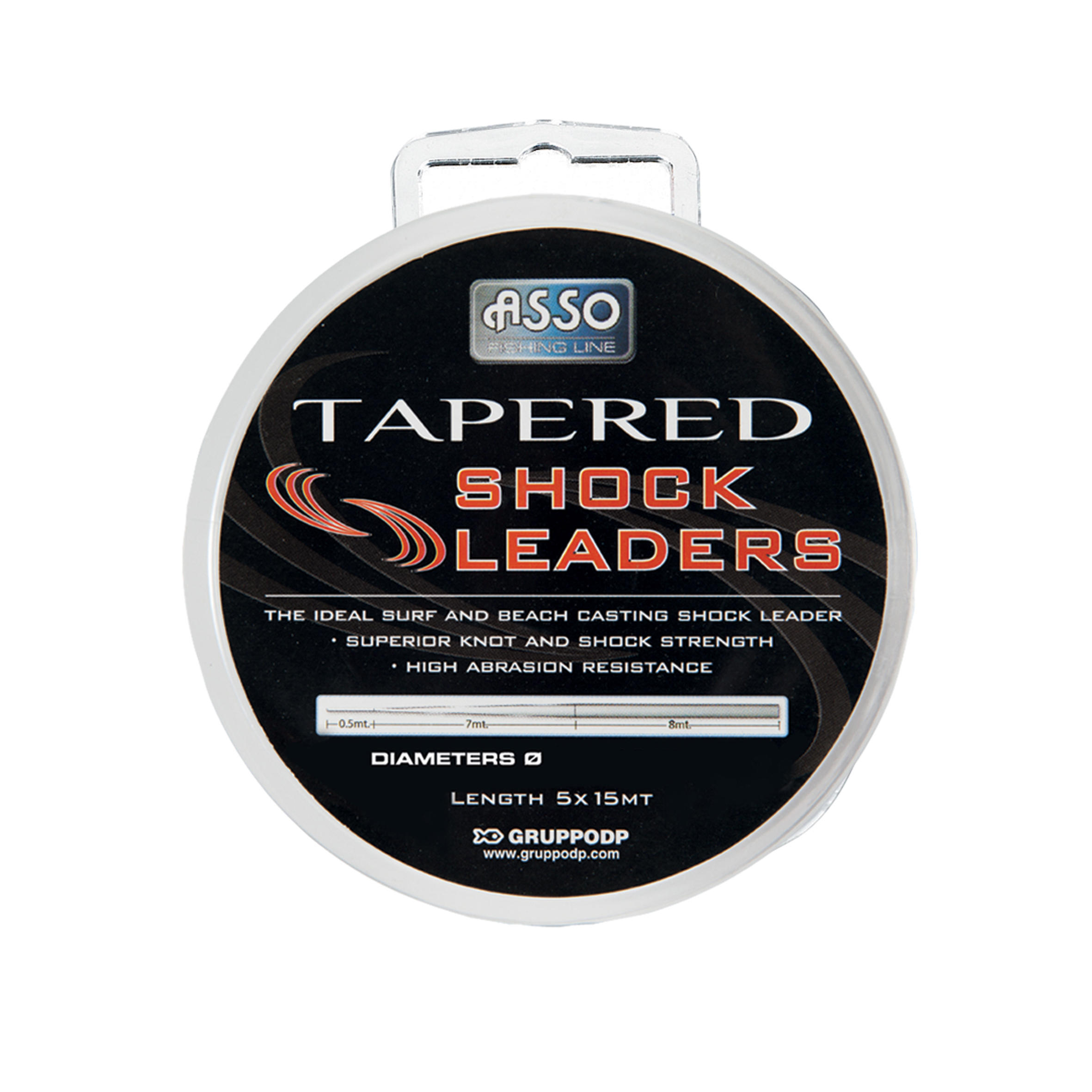 Koniczny przypon strzałowy 0,25 x 5