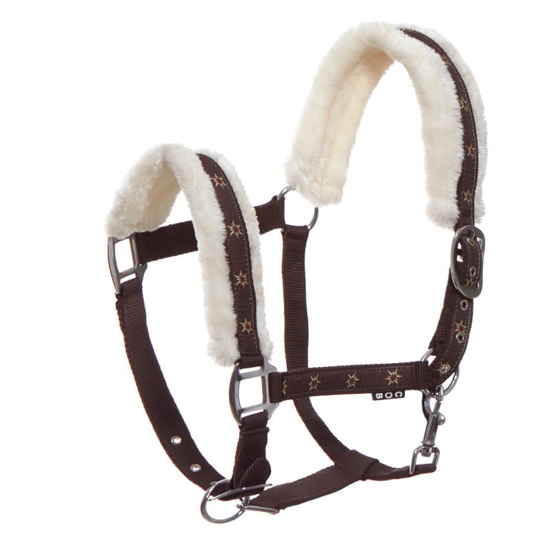 Kantar dla konia i kuca START Sunflower z futerkiem