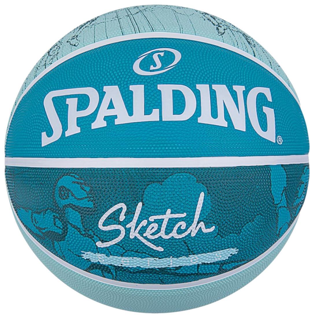 Piłka do koszykówki Spalding Sketch Crack Ball rozm. 7