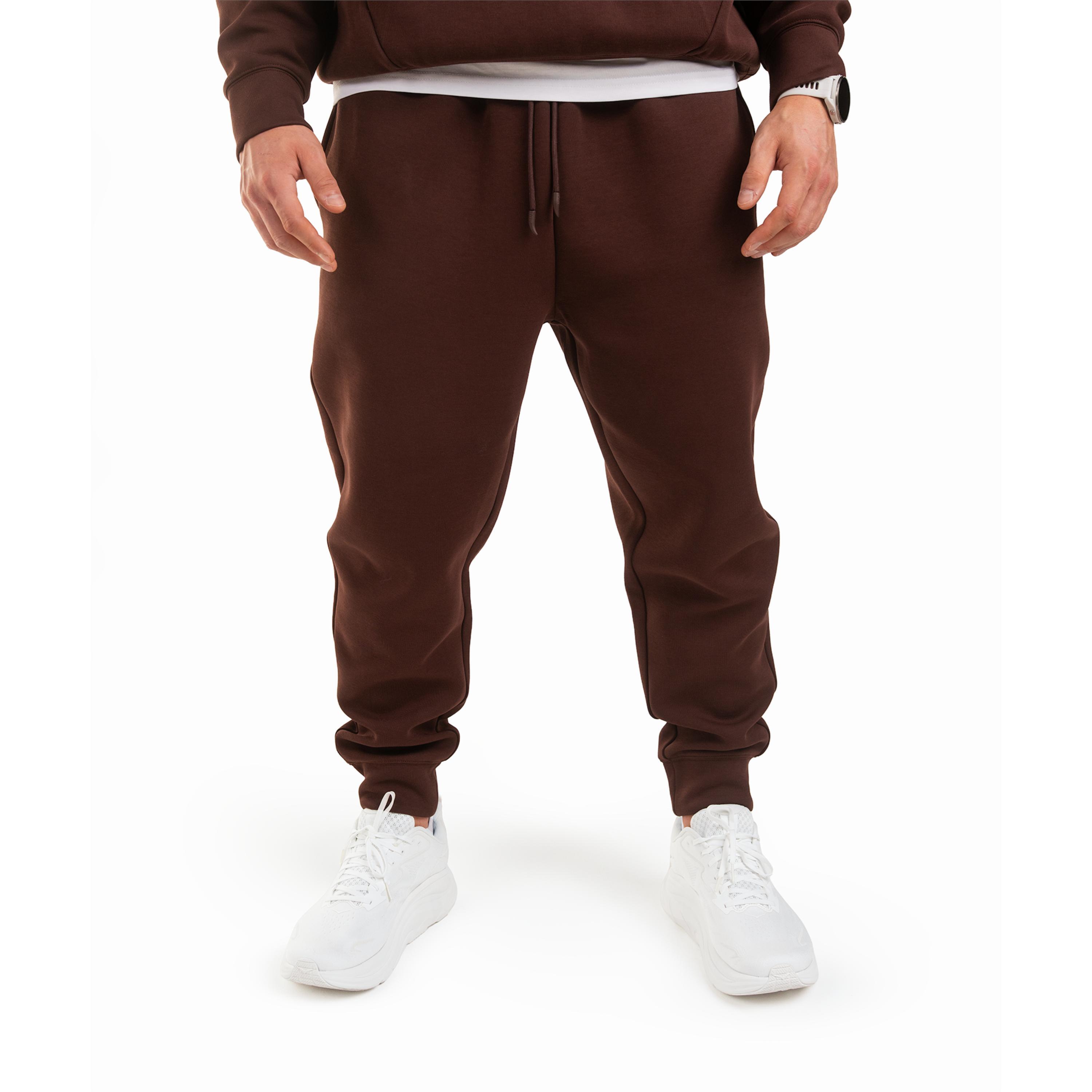 Spodnie INTERLOCK OVERSIZE DZIK® brązowe