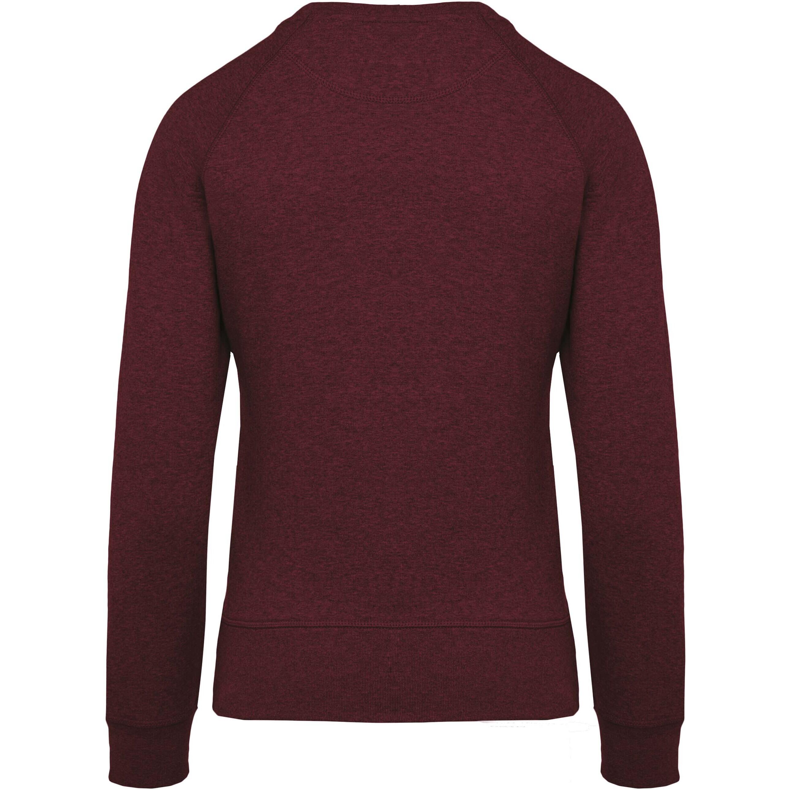 Bluza damska z okrągłym dekoltem z bawełny organicznej Kariban