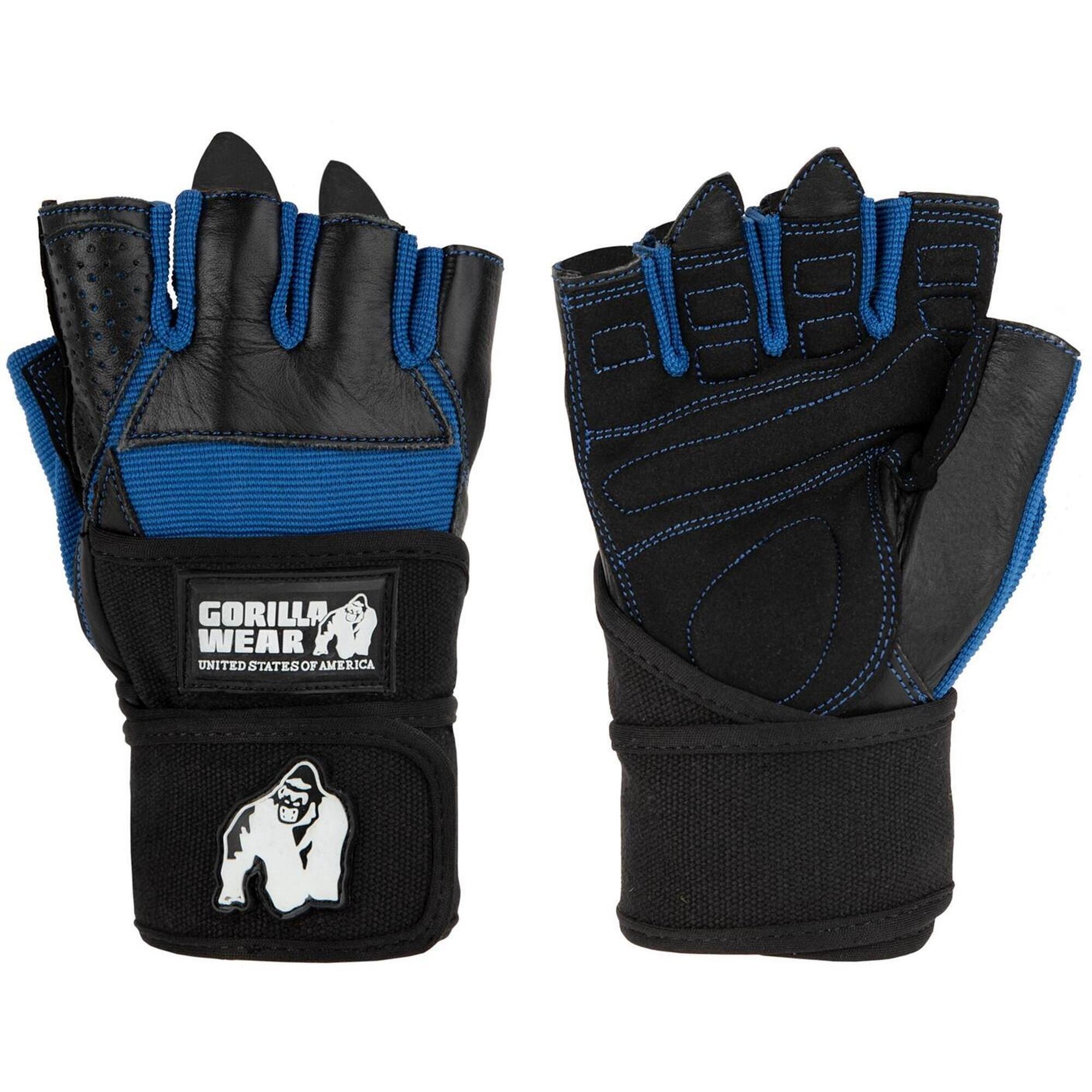 Dallas Wrist Owijki Gloves - Czarny/Niebieski