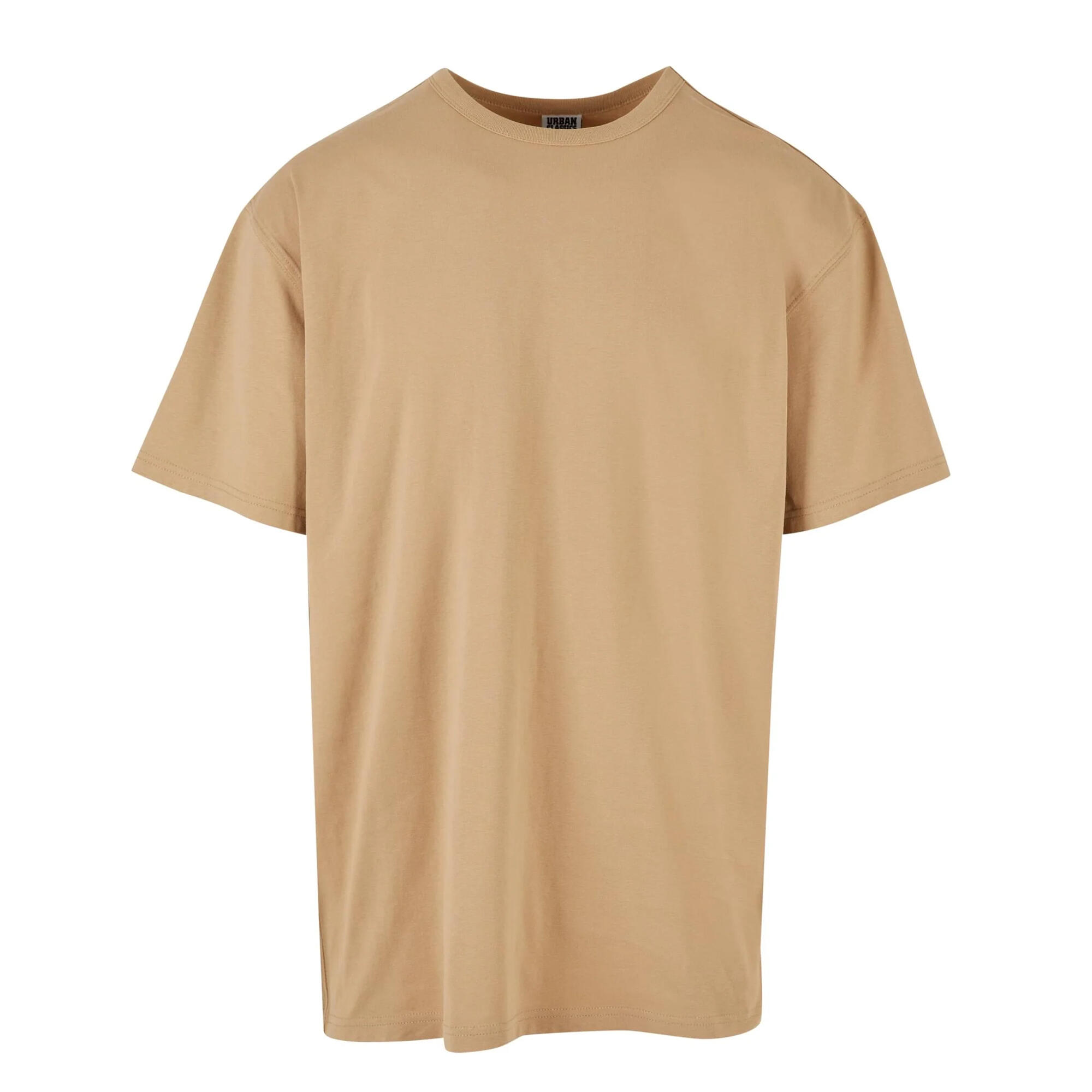 T-shirt Męski Jeden Kolor Oversized