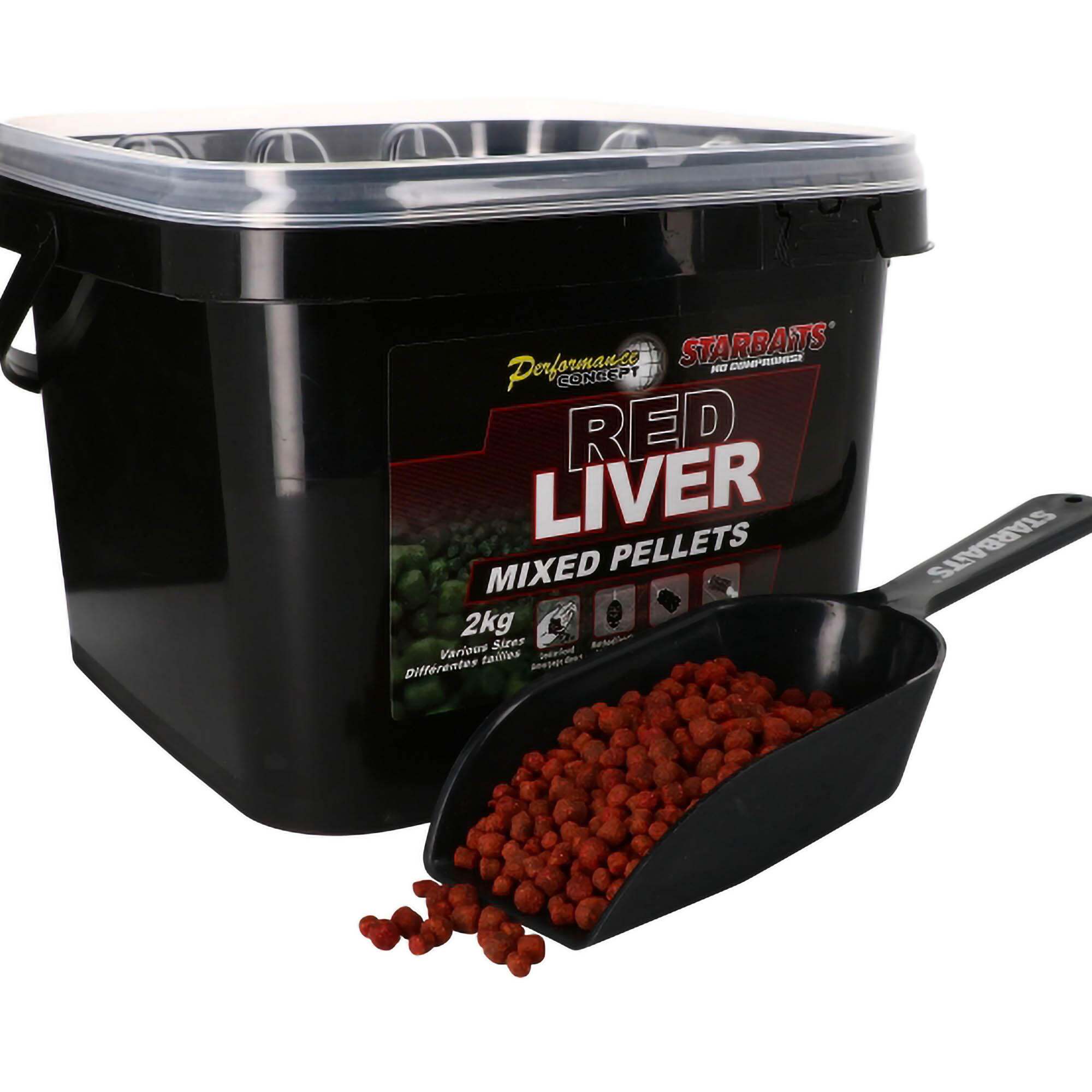 Pellet Zanętowy Starbaits Pc Red Liver Pellets Mixed 2Kg