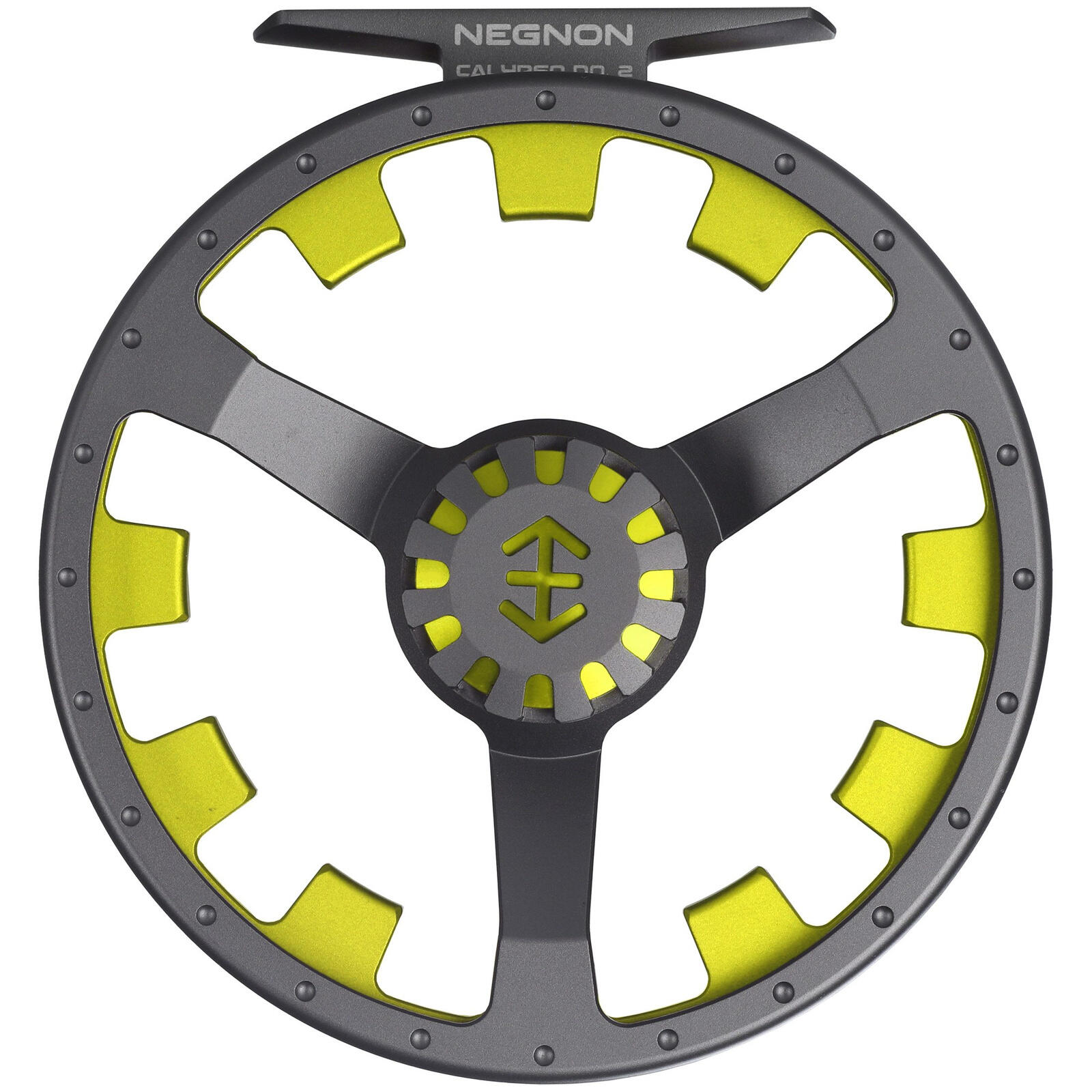 Kołowrotek muchowy - Negnon Calypso Titan Gray - Lt. Olive No. 2