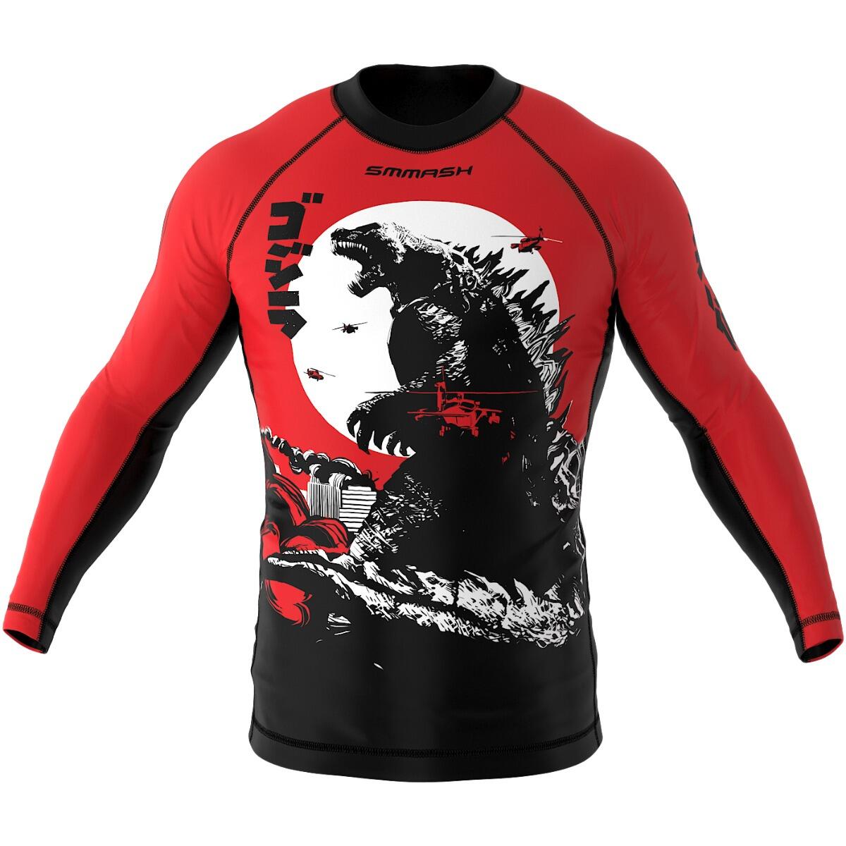 Rashguard do MMA z długim rękawem męski Smmash Zilla