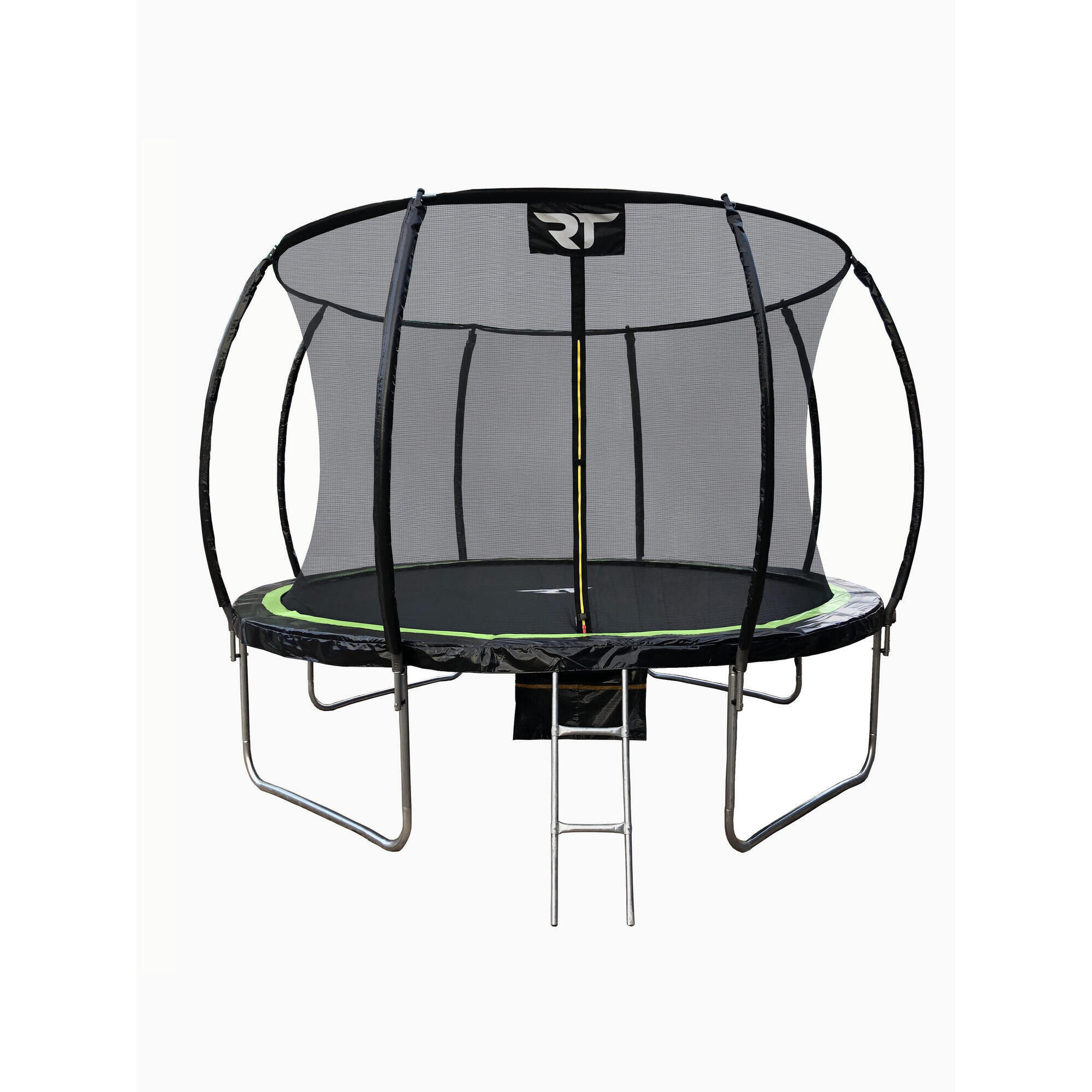 Trampolina REA TAPE 12' okrągła z siatką, drabinką oraz torbą na buty