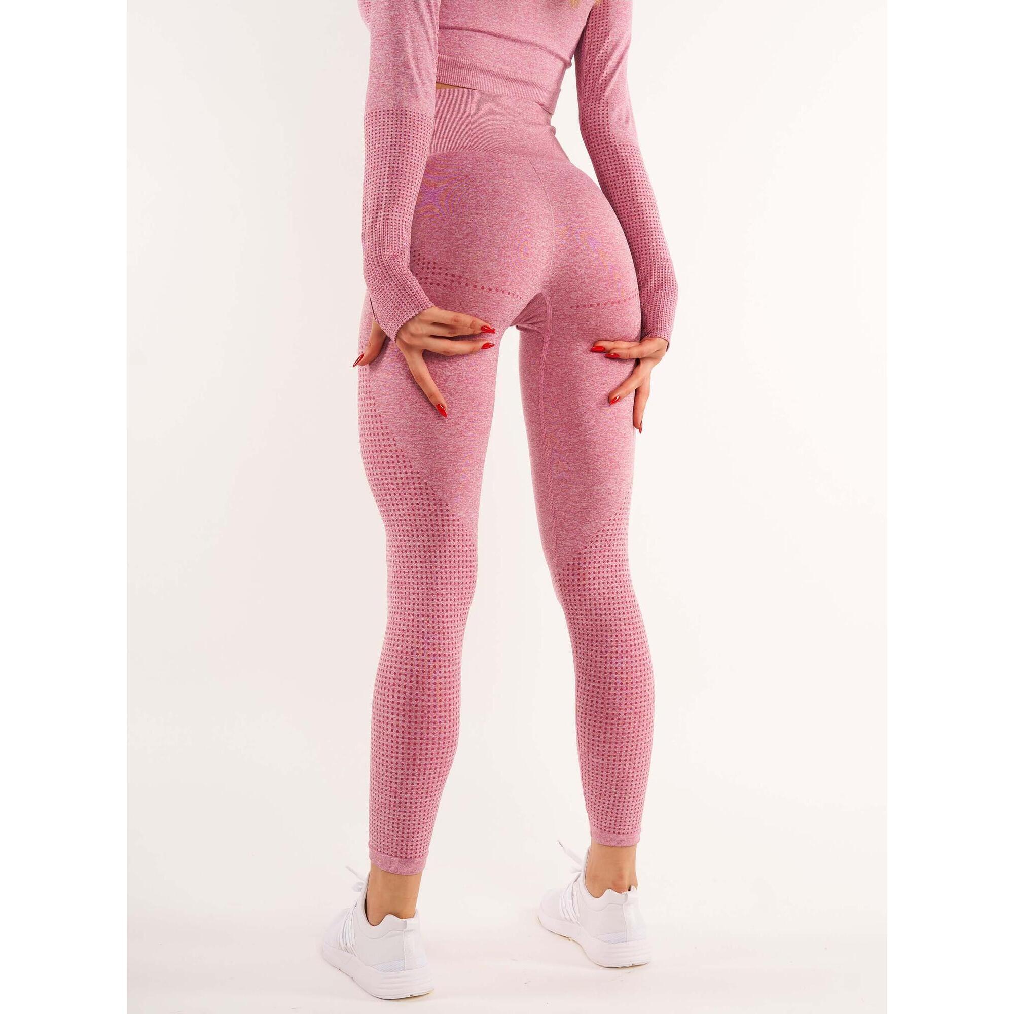 Legginsy Fitness Damskkie BeShaped Dots and Spots Bezszwowe