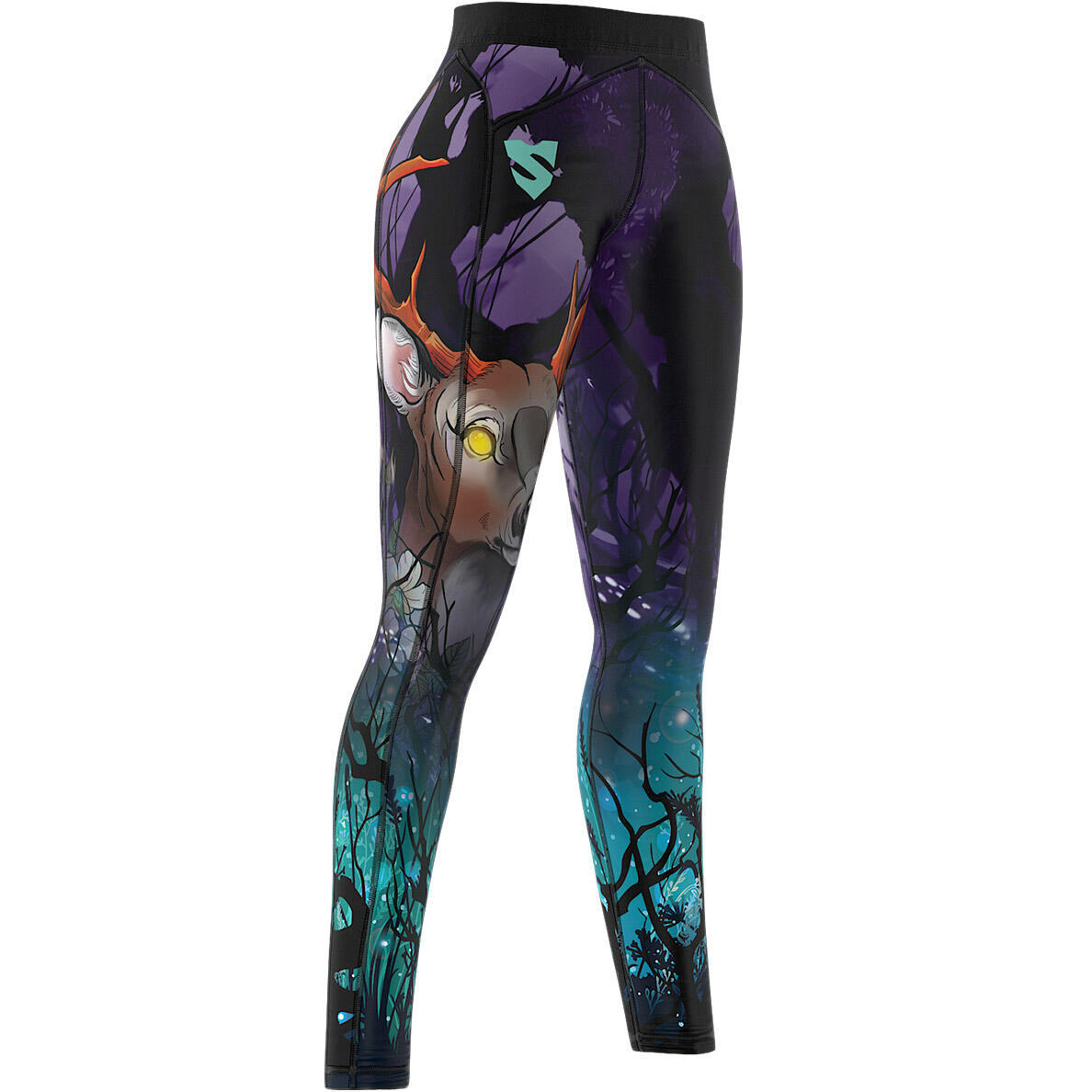 Legginsy fitness długie damskie Smmash Neverland