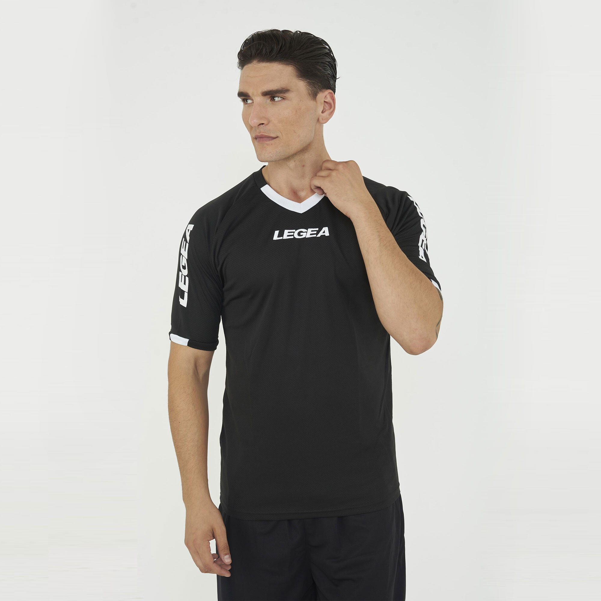 Koszulka na koszykówkę LOS ANGELES czarna