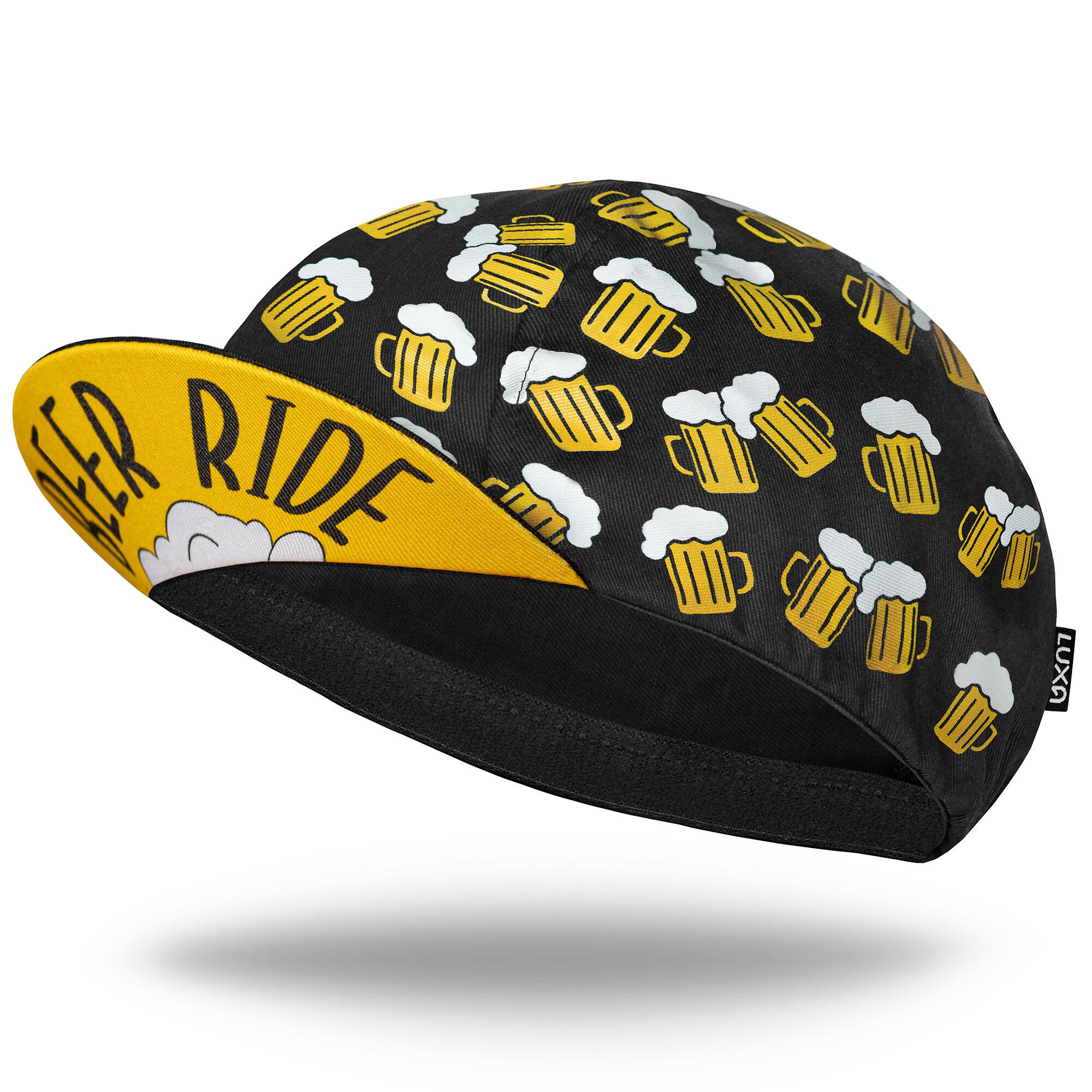 Czapeczka Bawełniana Rowerowa Pod Kask Unisex Luxa Beer Ride