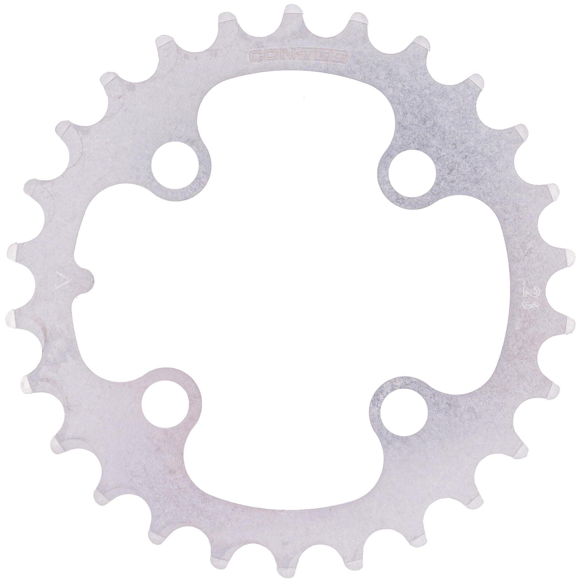 Pierścień łańcuchowy Contec Ct 26t 64mm w kolorze srebrnym