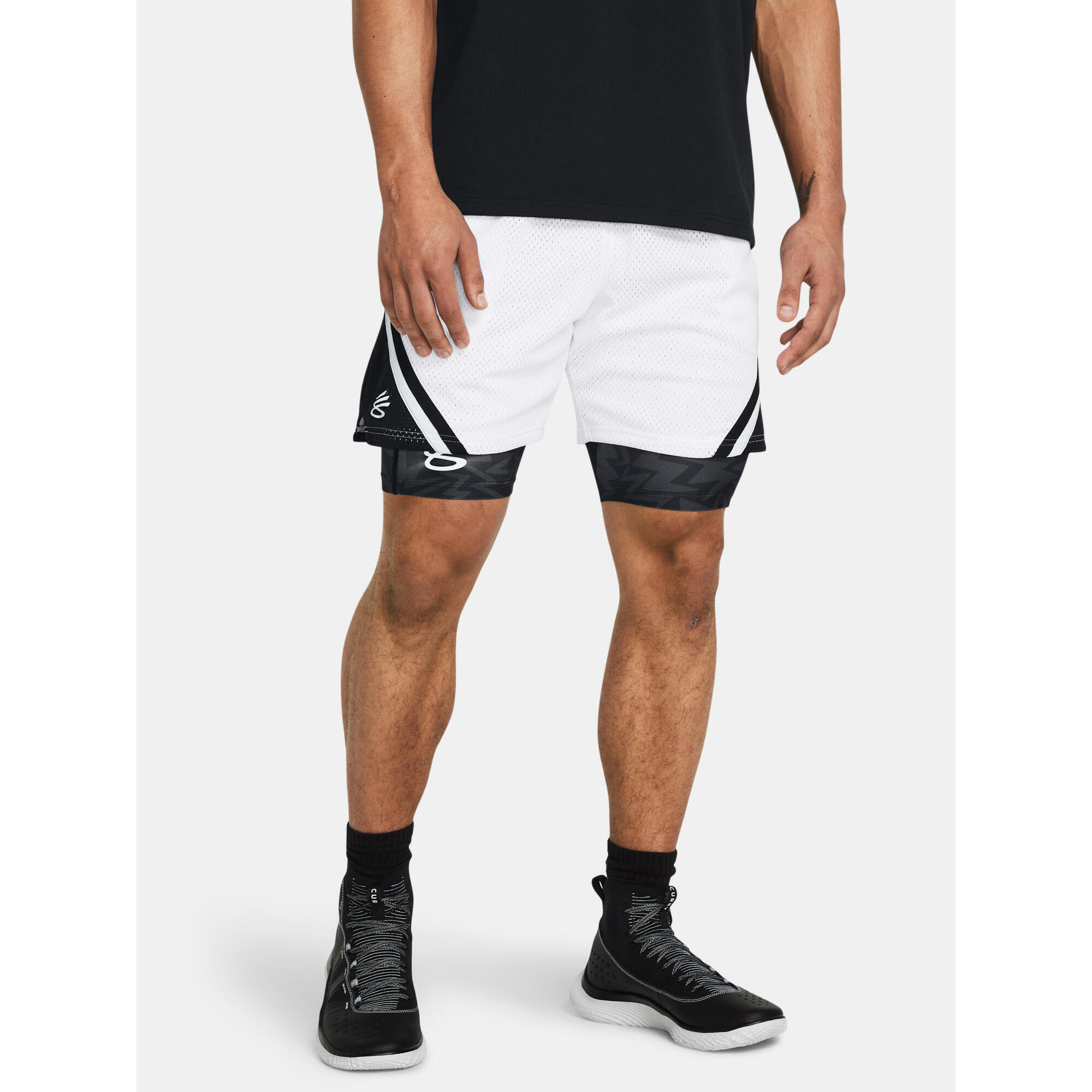 Spodenki koszykarskie męskie Under Armour Curry Mesh Short 4