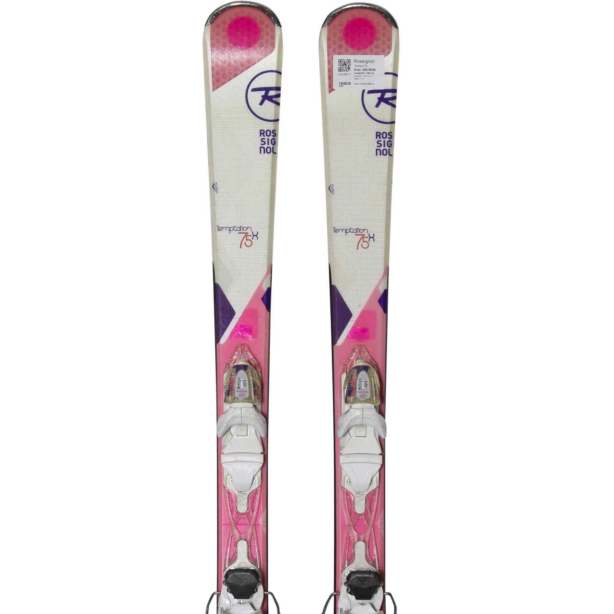 Second Life- Narty ROSSIGNOL Temptation 75x, 168 cm- Stan dobry