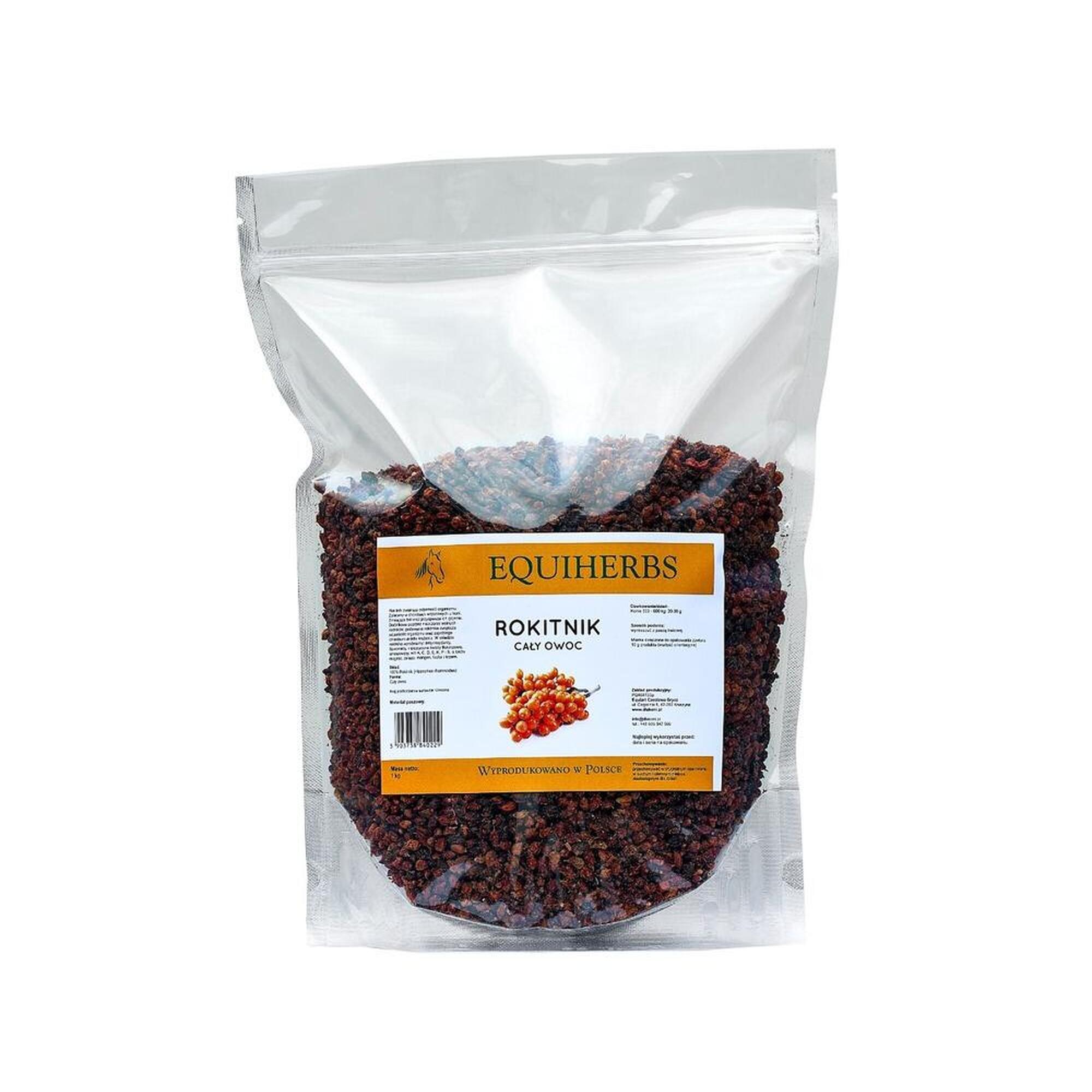 Rokitnik suszony cały owoc EQUIHERBS