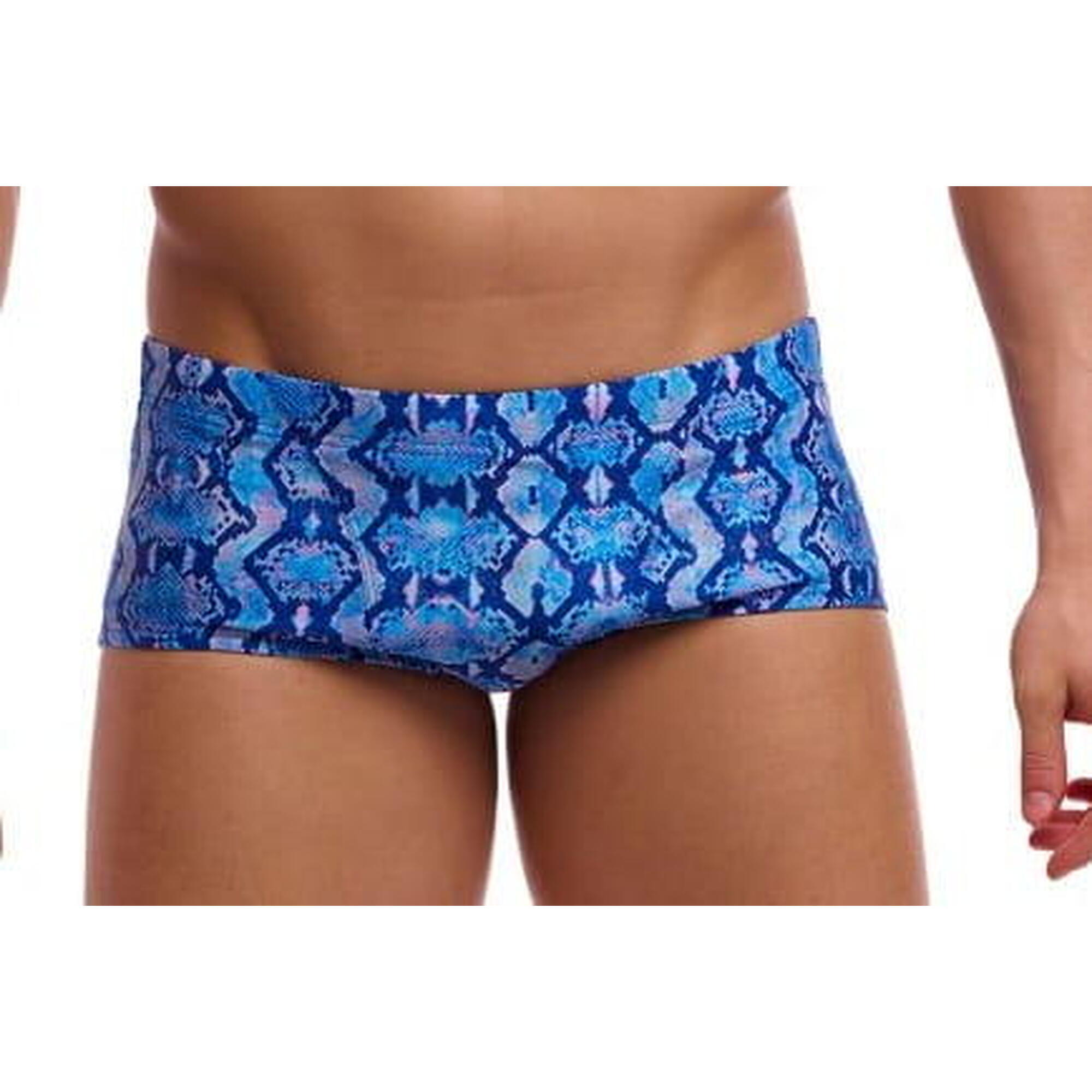 Kąpielówki Funky Trunks Blue Viper - trunki męskie