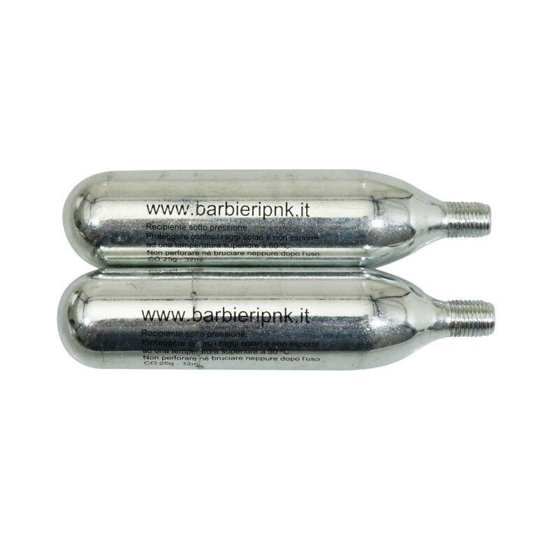 Pudełko 2 kartuszy co2 gwintowane P2R