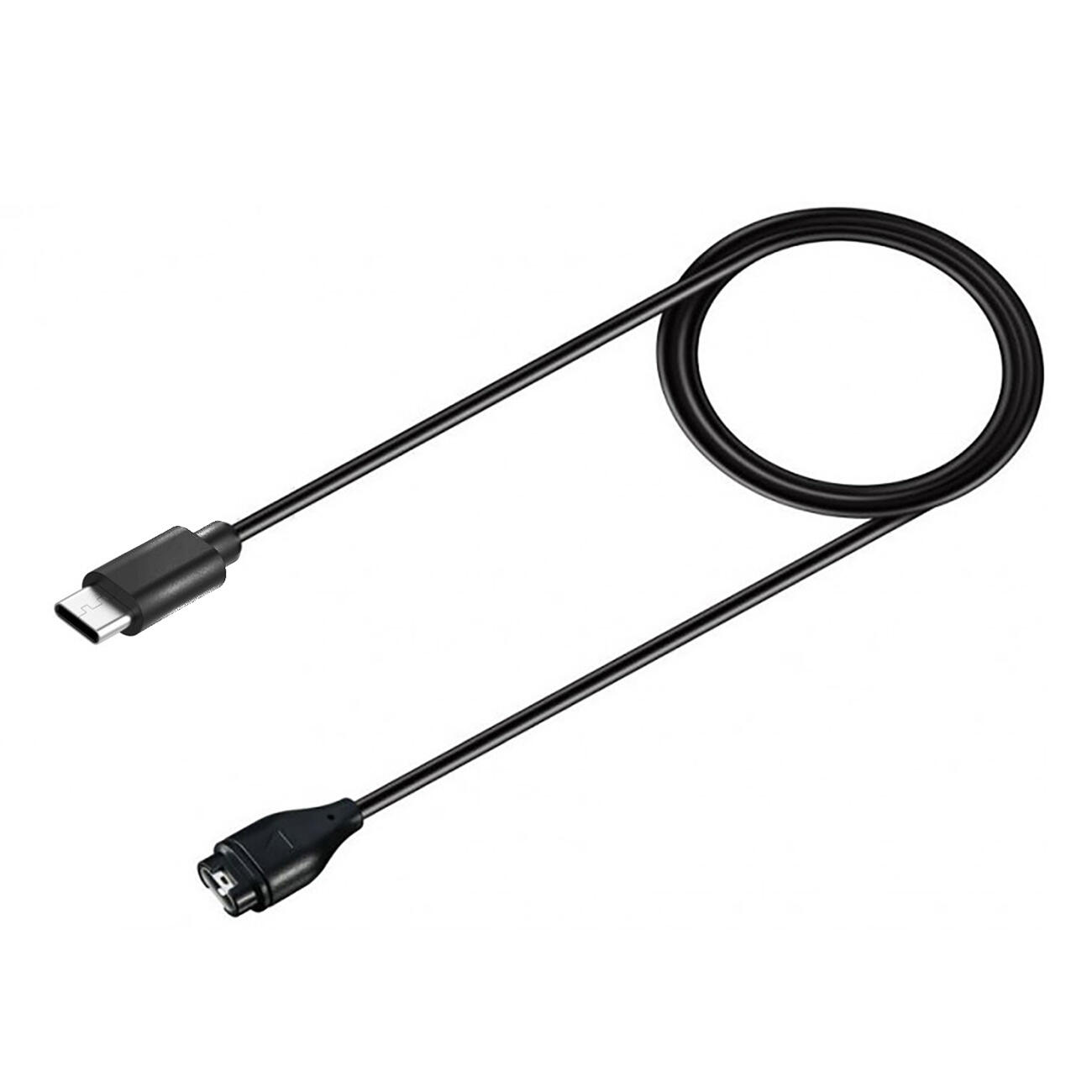 ładowarka magnetyczna do smartwatchy garmin z usb-c - czarna