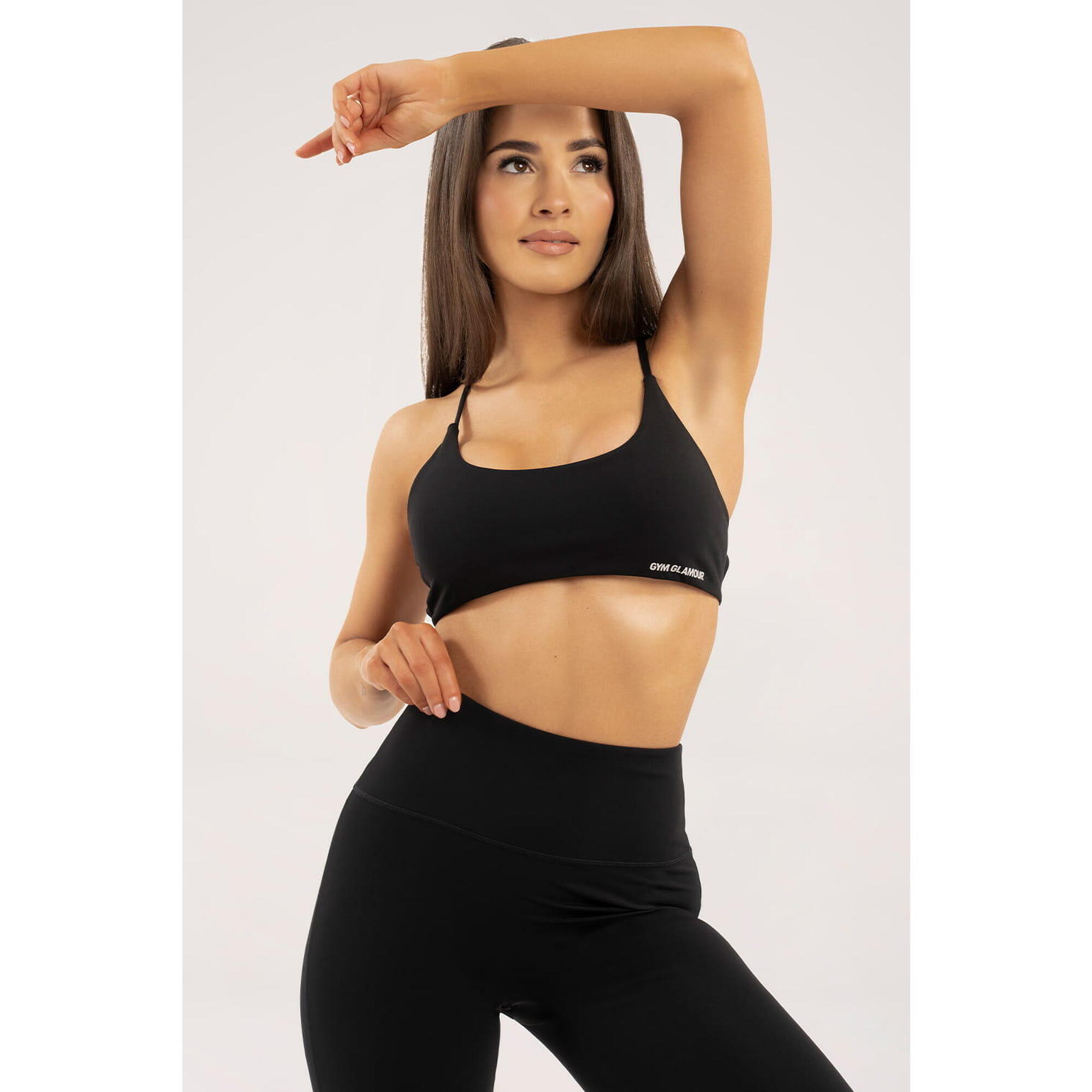 Stanik fitness cardio damski Gym Glamour open back