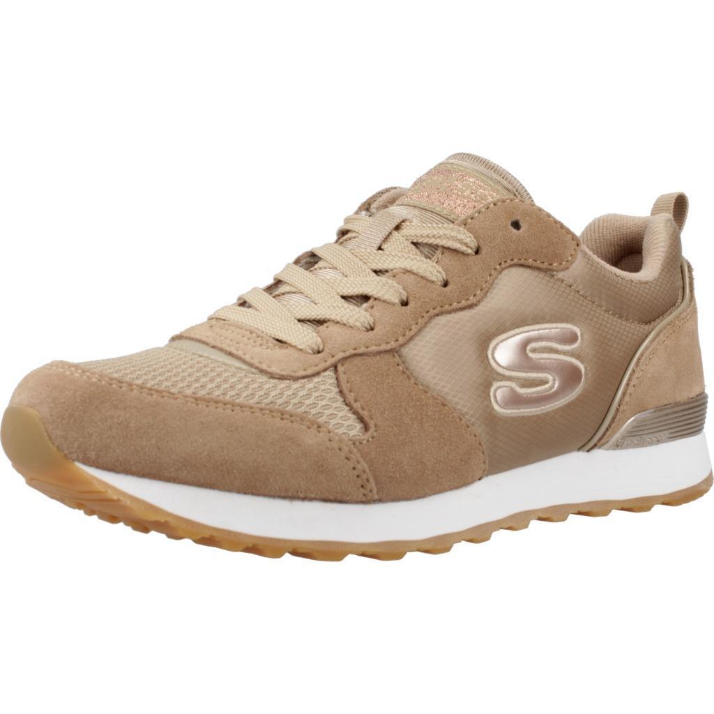 Buty SKECHERS 85GOLDN GURL Brązowy