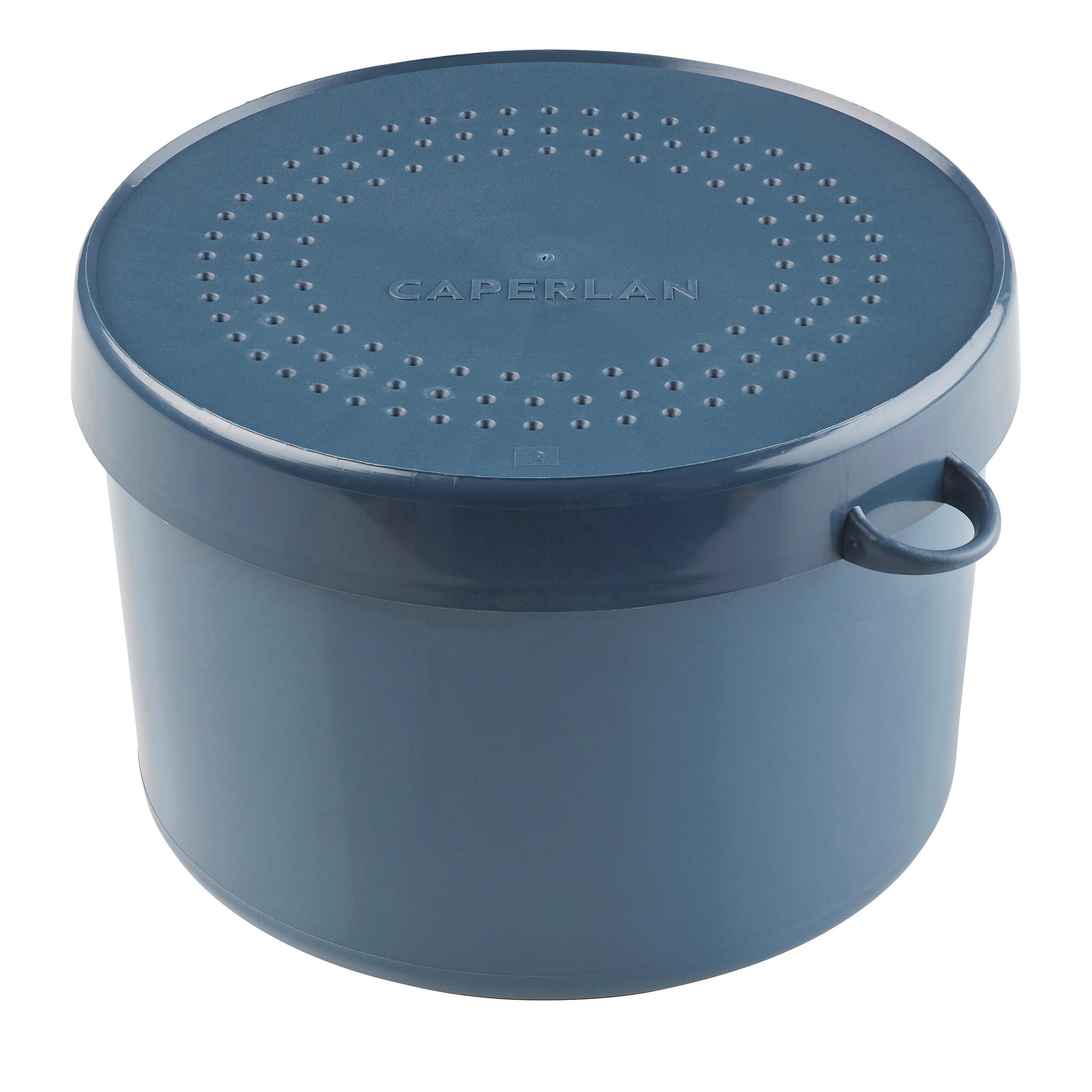 Pudełko wędkarskie na robaki średnica 130 mm Caperlan LVB 1 l