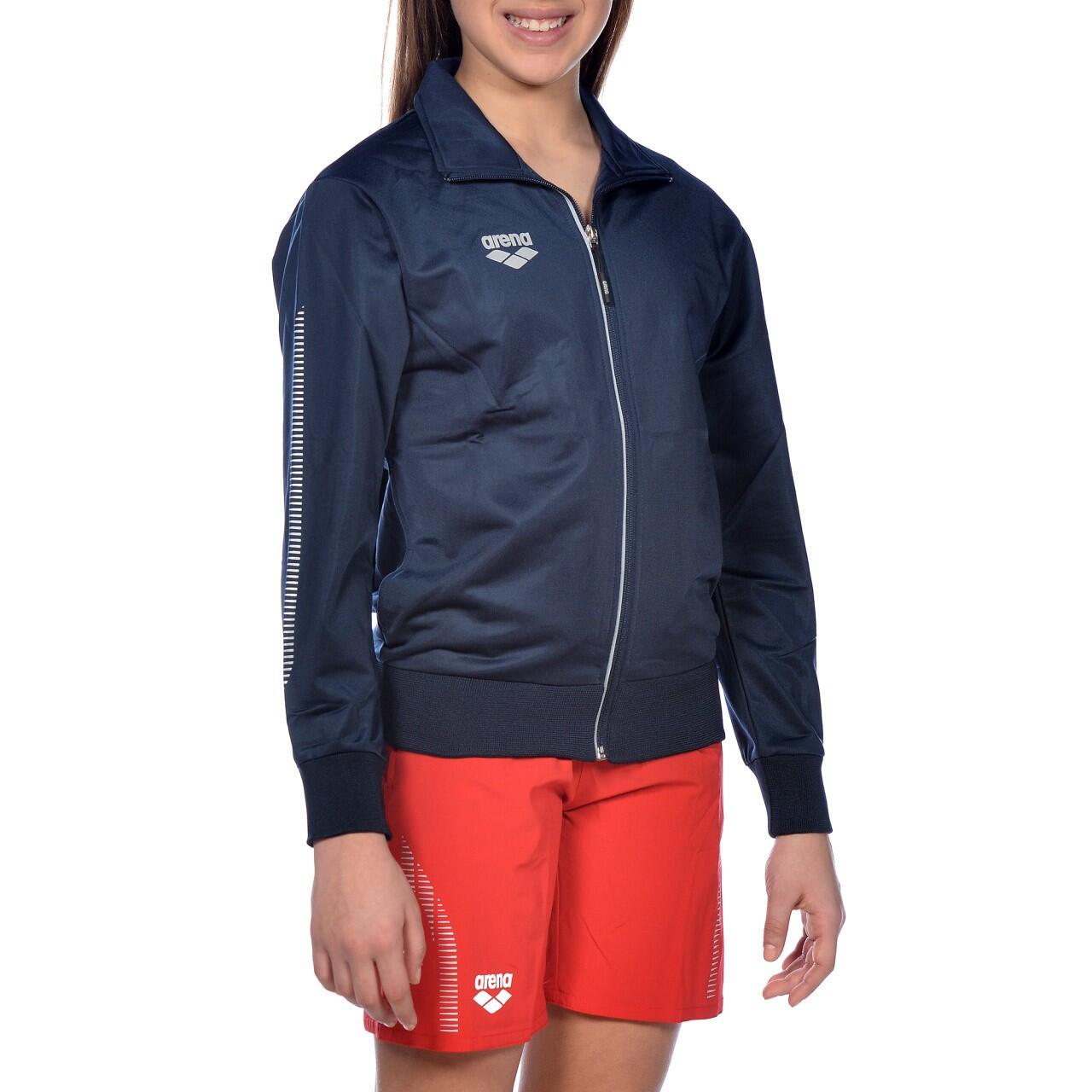 Jr Tl Knitted Poly Jacket 14-15 Navy