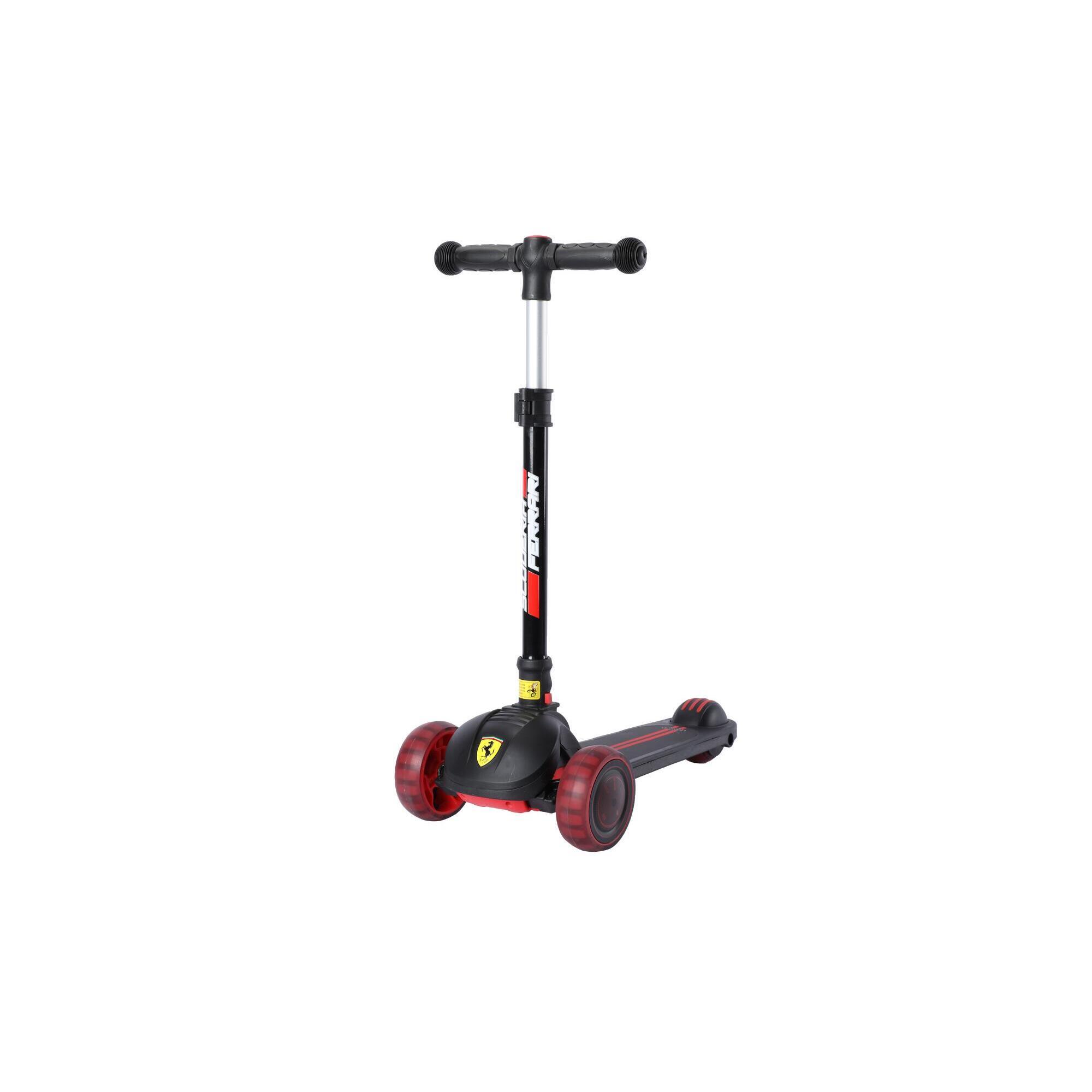 Ferrari hulajnoga trójkołowa FXK108 Czarna