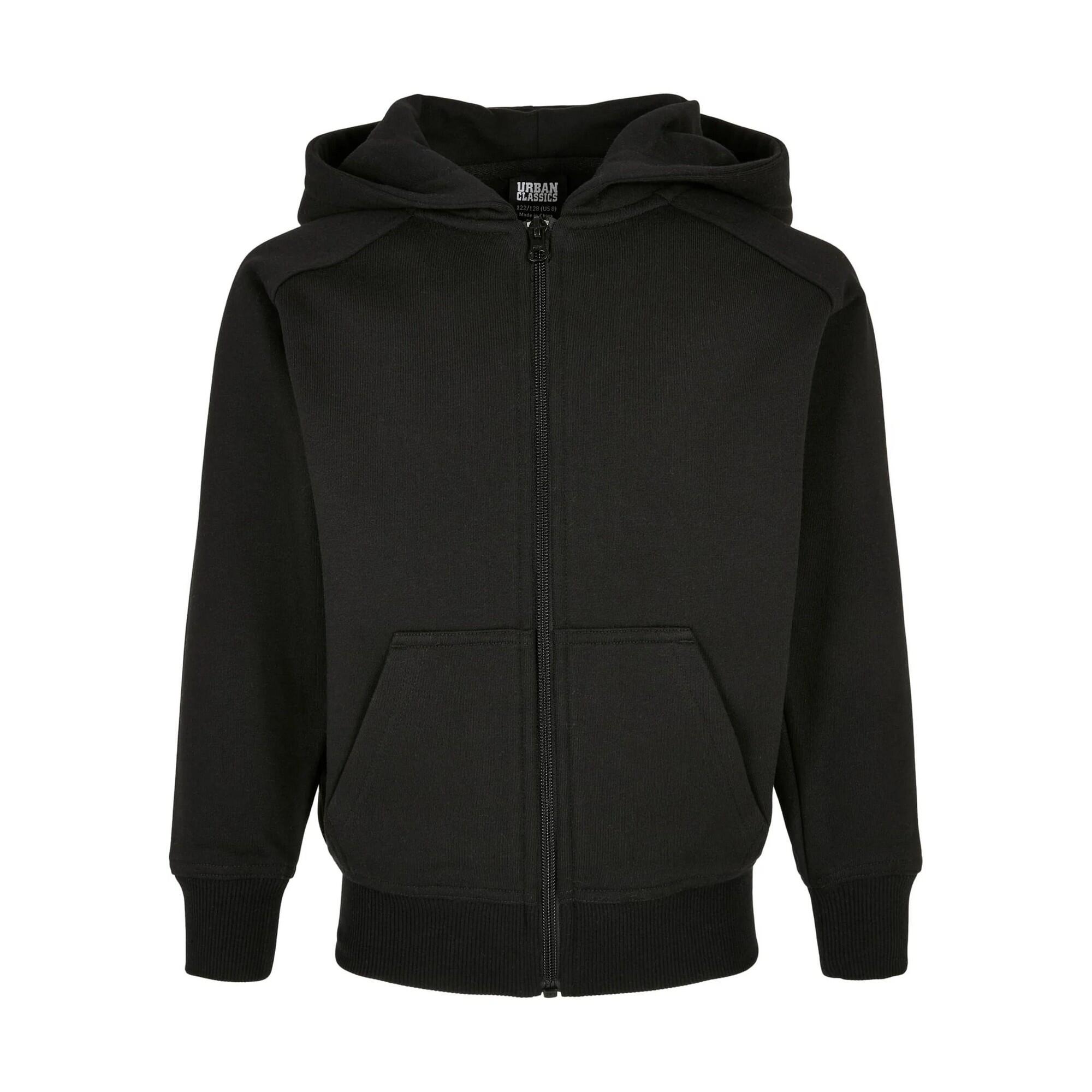 Bluza Z Kapturem Dla Chłopców Basic Full Zip Drawstring Hoodie
