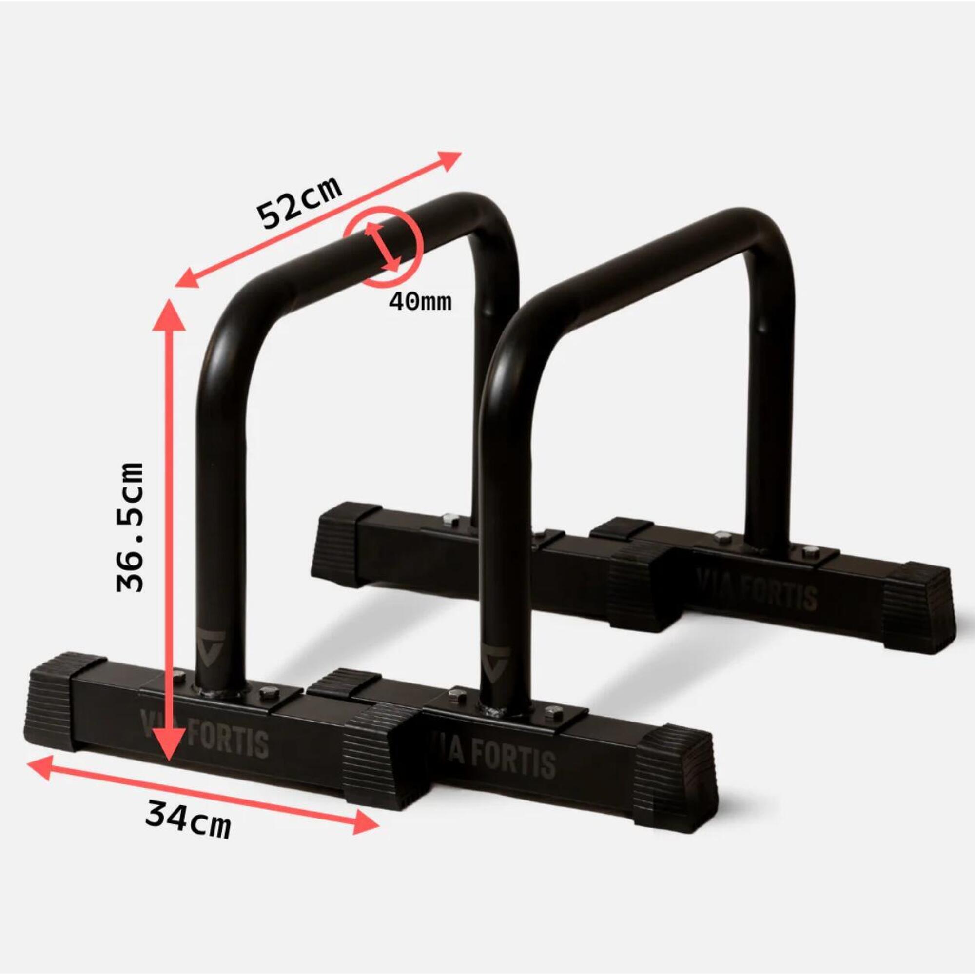 Poręcze równoległe w rozmiarze L