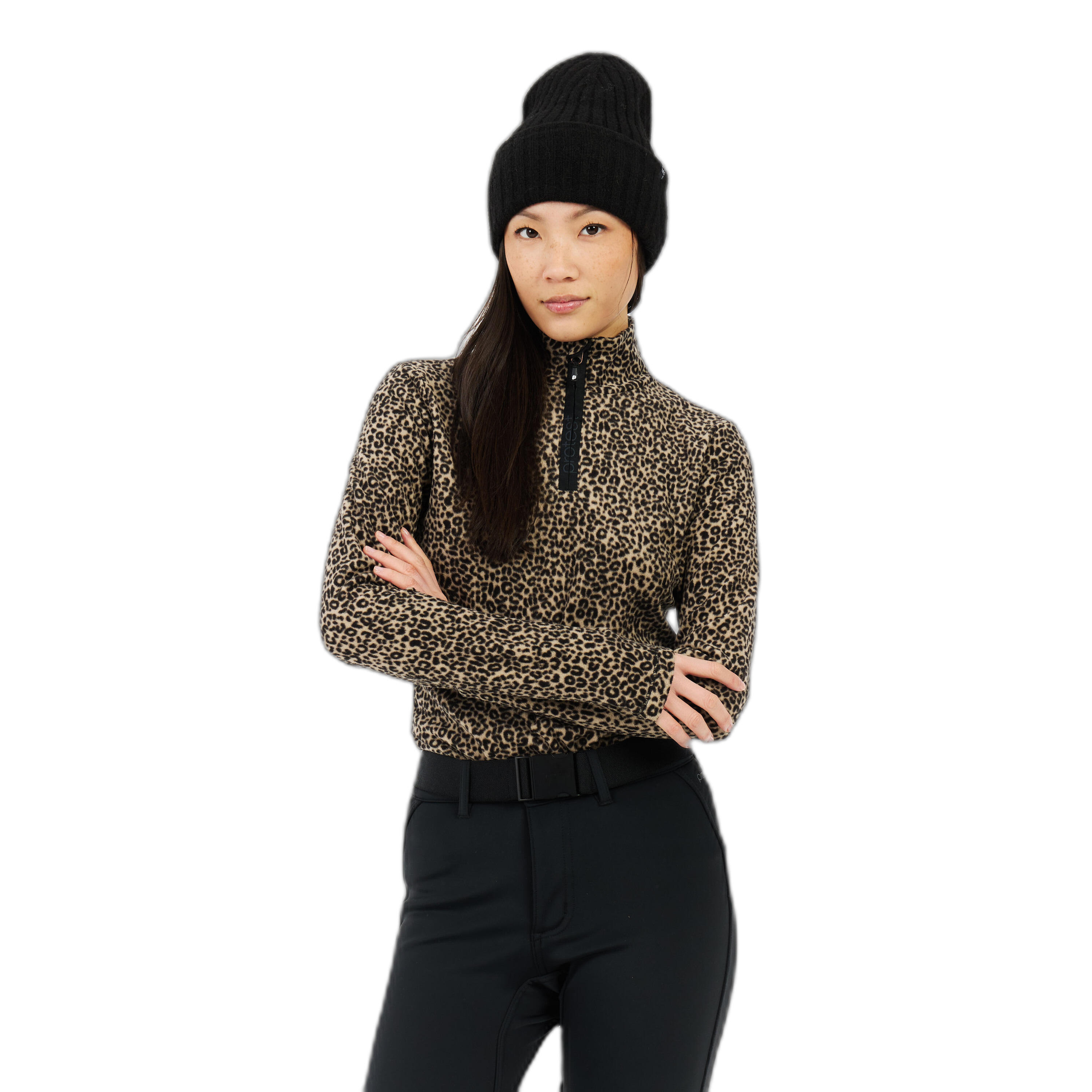 Damski polar 1/4 zip Protest Refuzzy