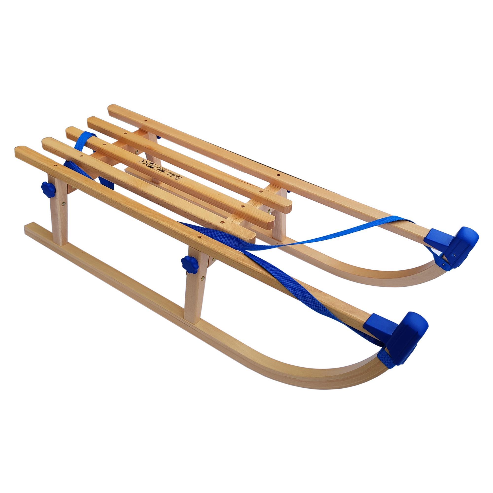 Sanki drewniane składane Yaro 90 cm