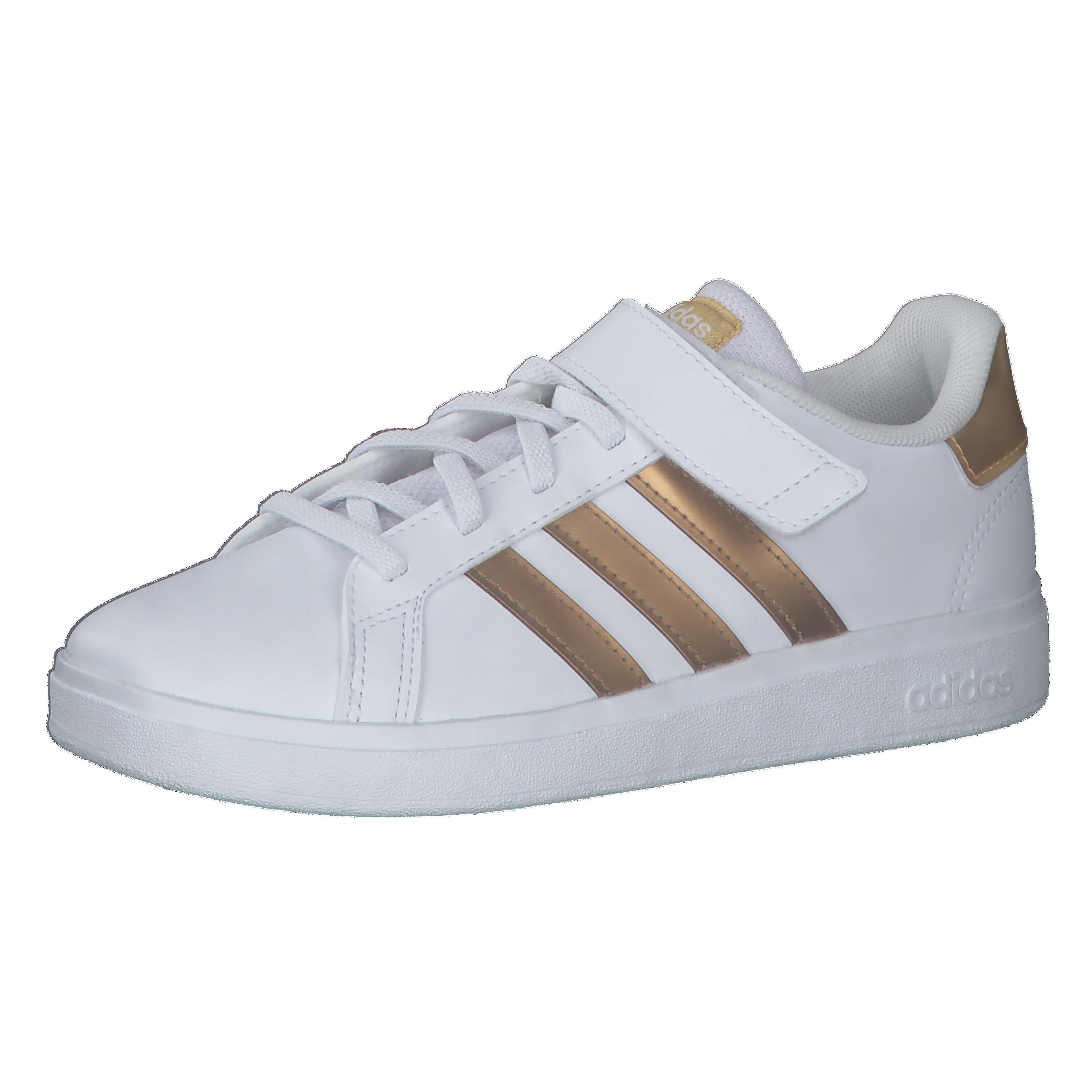 Buty Dziecko Adidas Grand Court 20 El biały