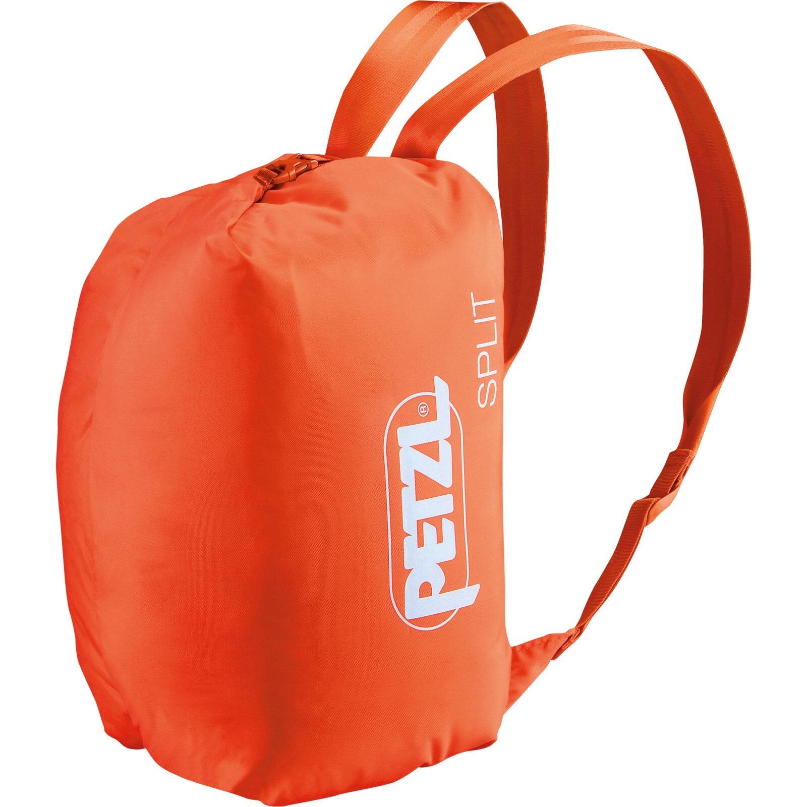 Torba na linę z płachtą Petzl Split - red/orange