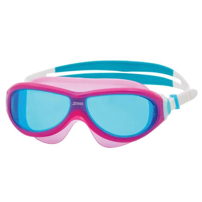 Maska Zoggs Phantom Junior – Różowo-Biało-Niebieska