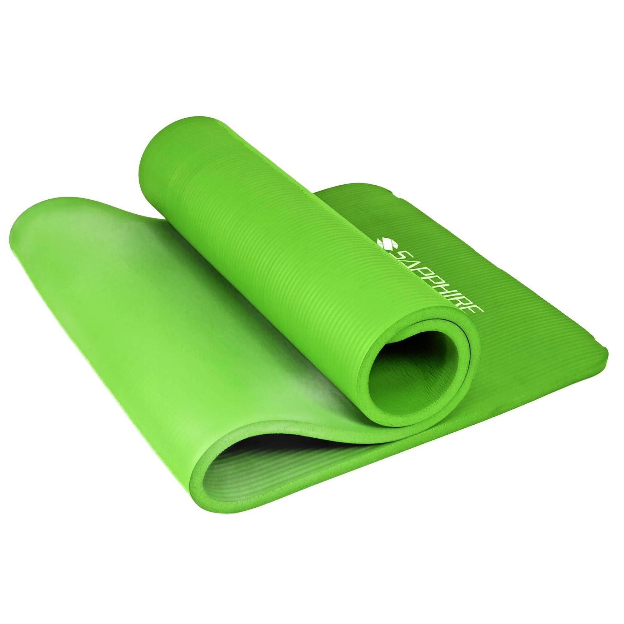 Mata do ćwiczeń jogi fitness Sapphire 1,5cm