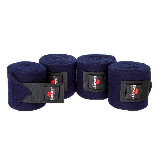 Bandaże polarowe, owijki dla konia na nogi Start op4szt, długość 3m