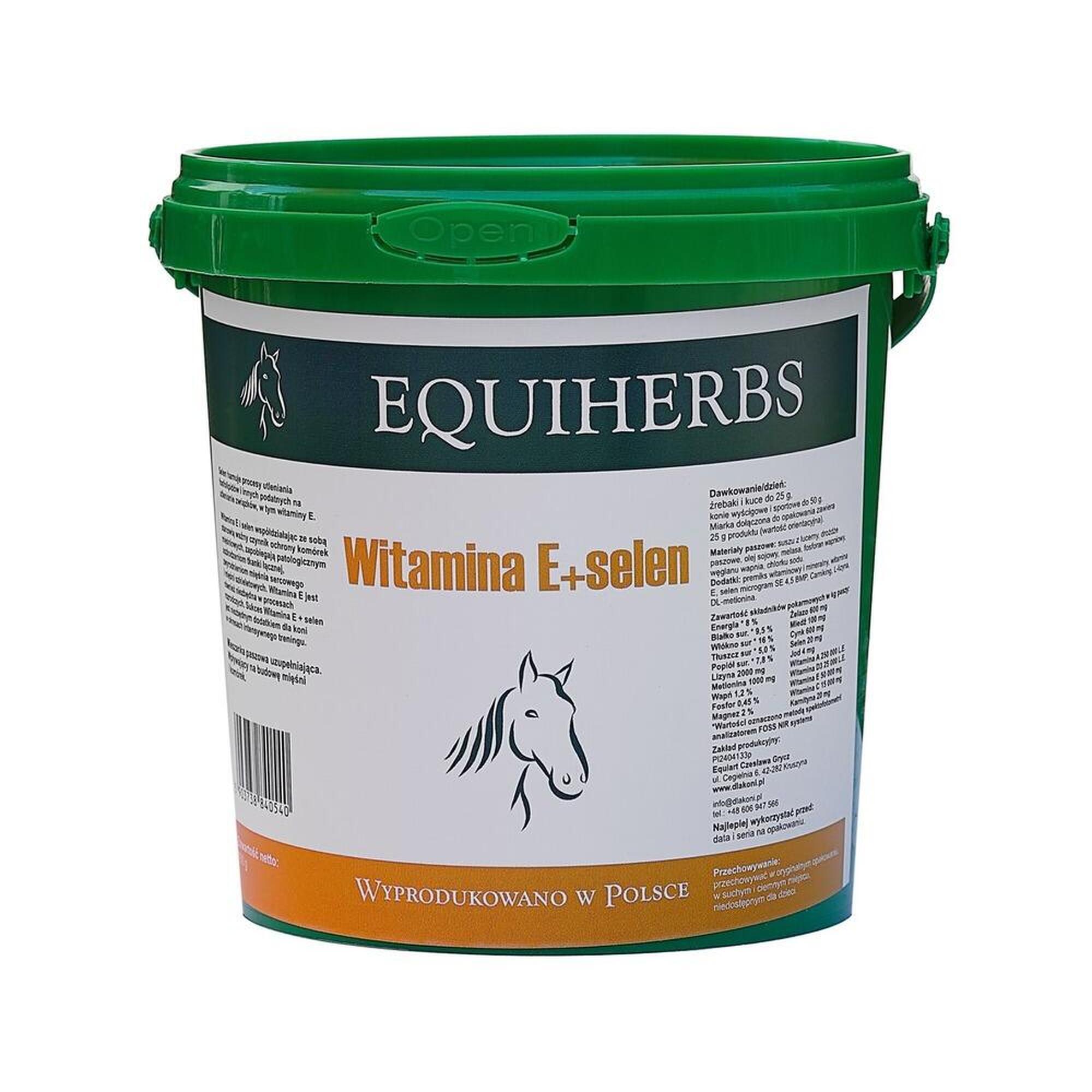 Witamina E+selen EQUIHERBS