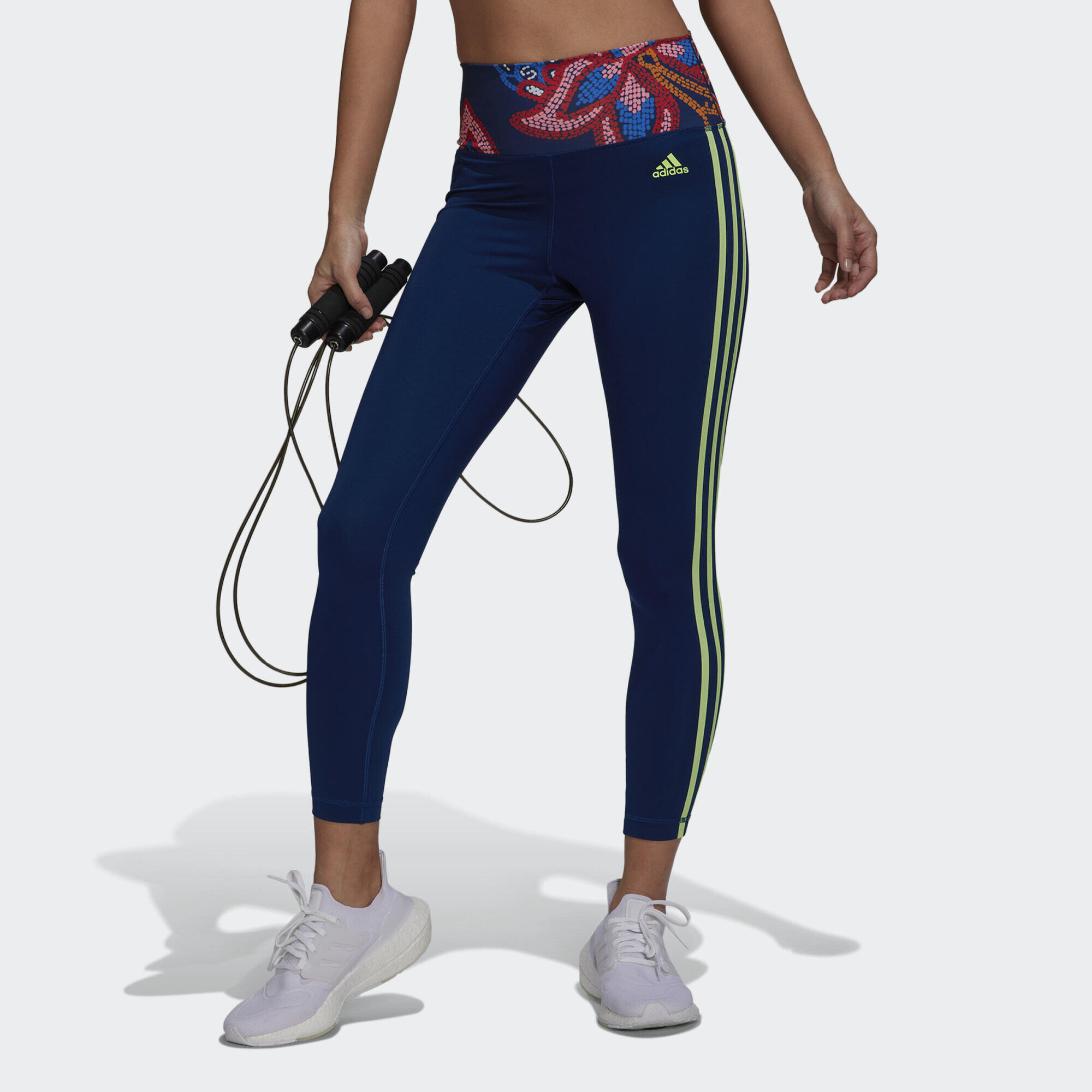 Damskie legginsy treningowe 7/8 adidas FARM Rio
