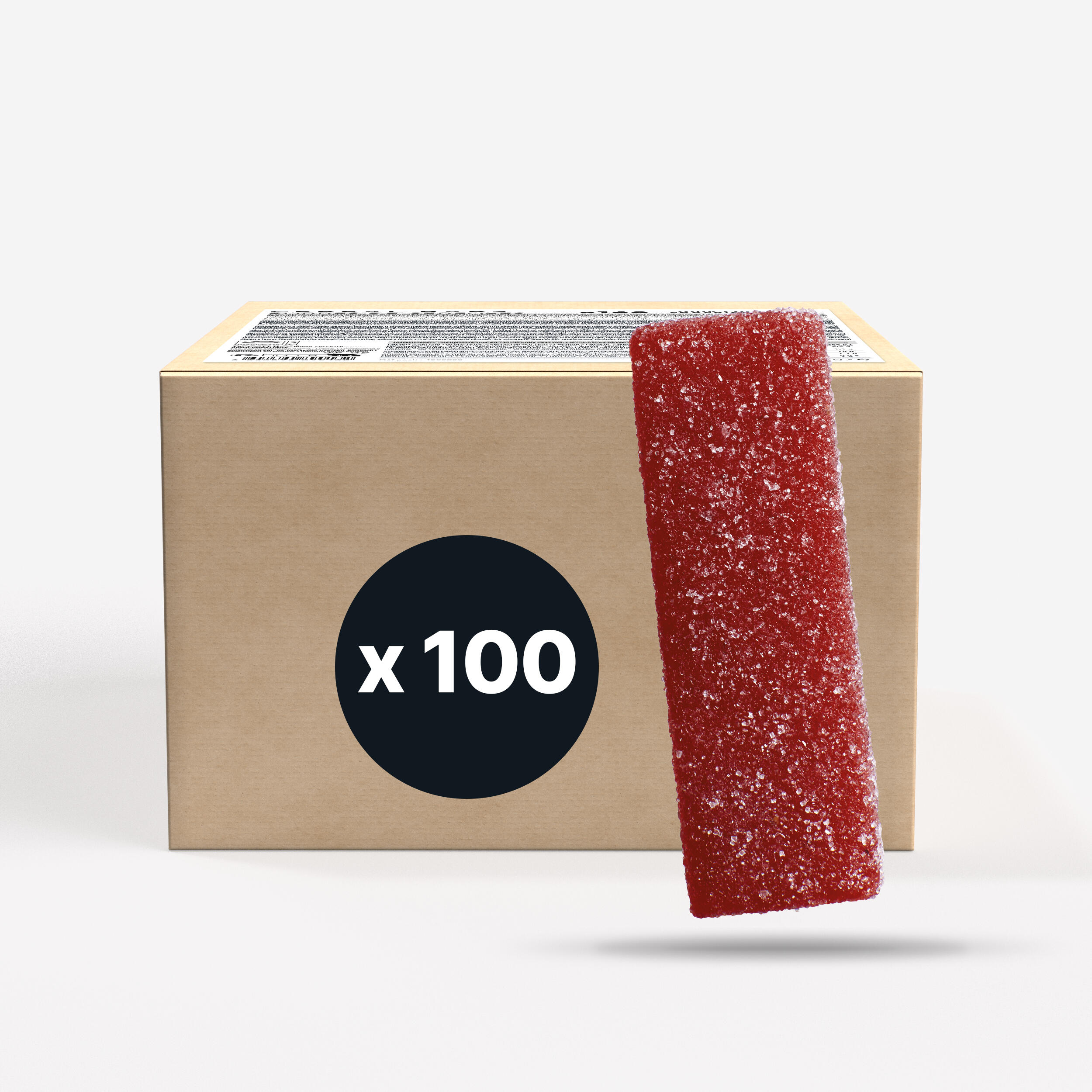 Galaretka owocowa energetyczna truskawka, żurawina, acerola Aptonia 100X25G