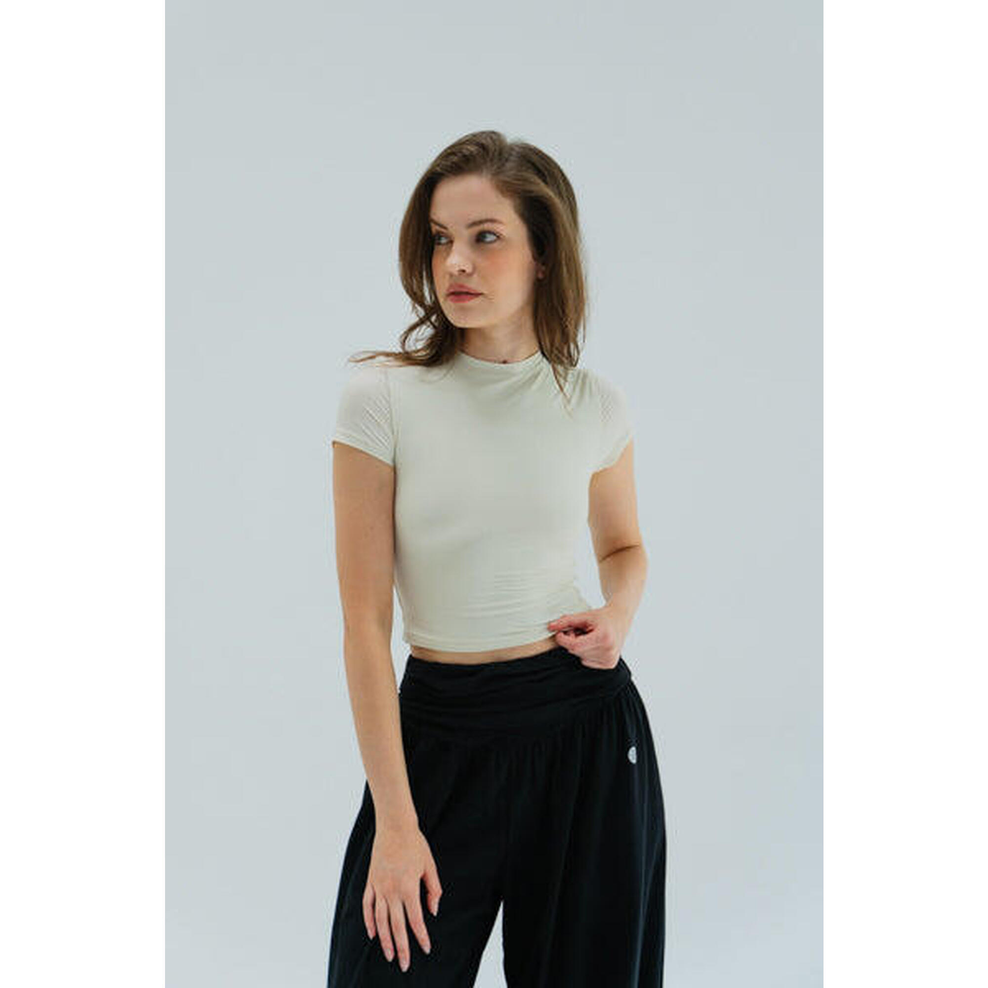 Koszulka do jogi Moonholi Timeless z krótkim rękawem