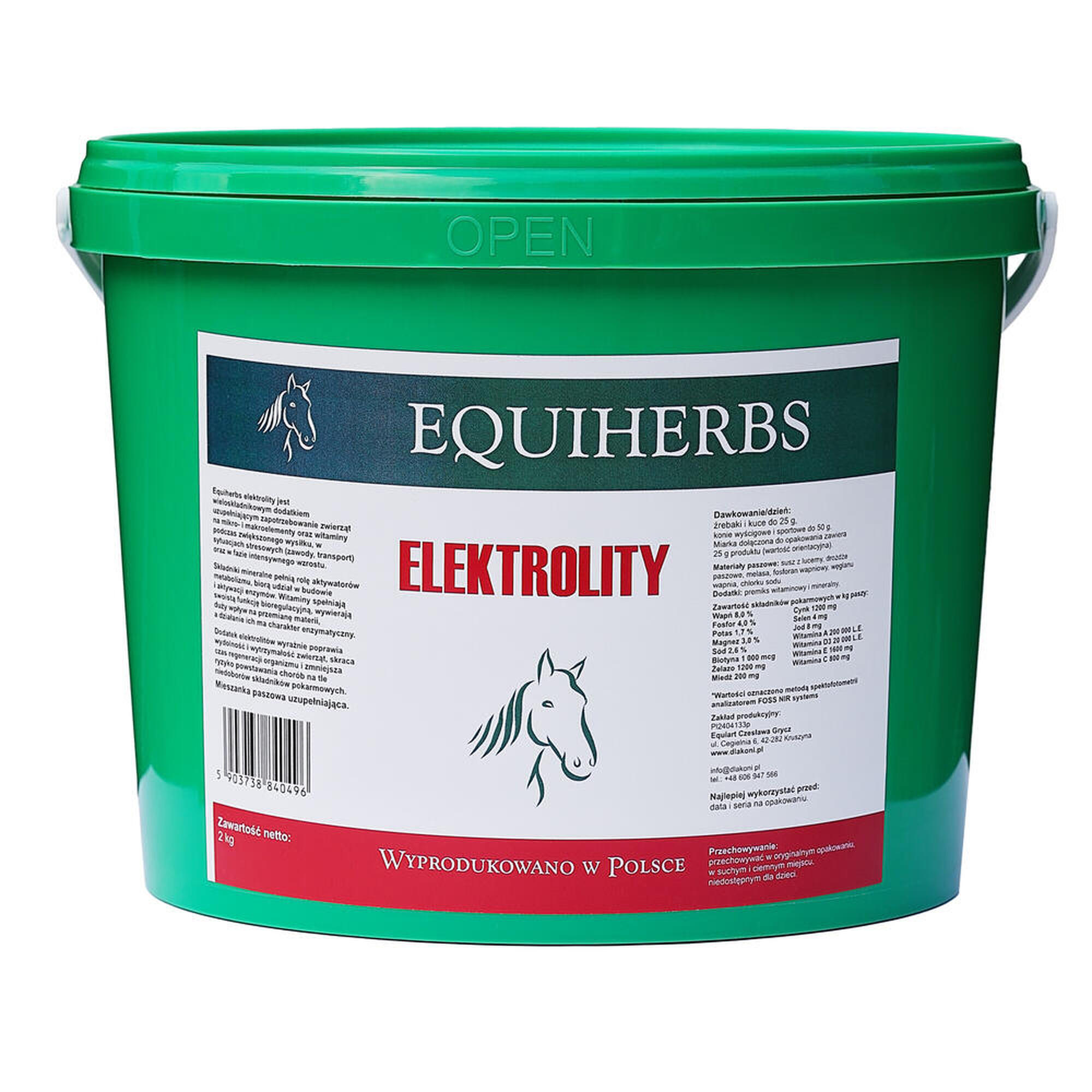 Elektrolity EQUIHERBS