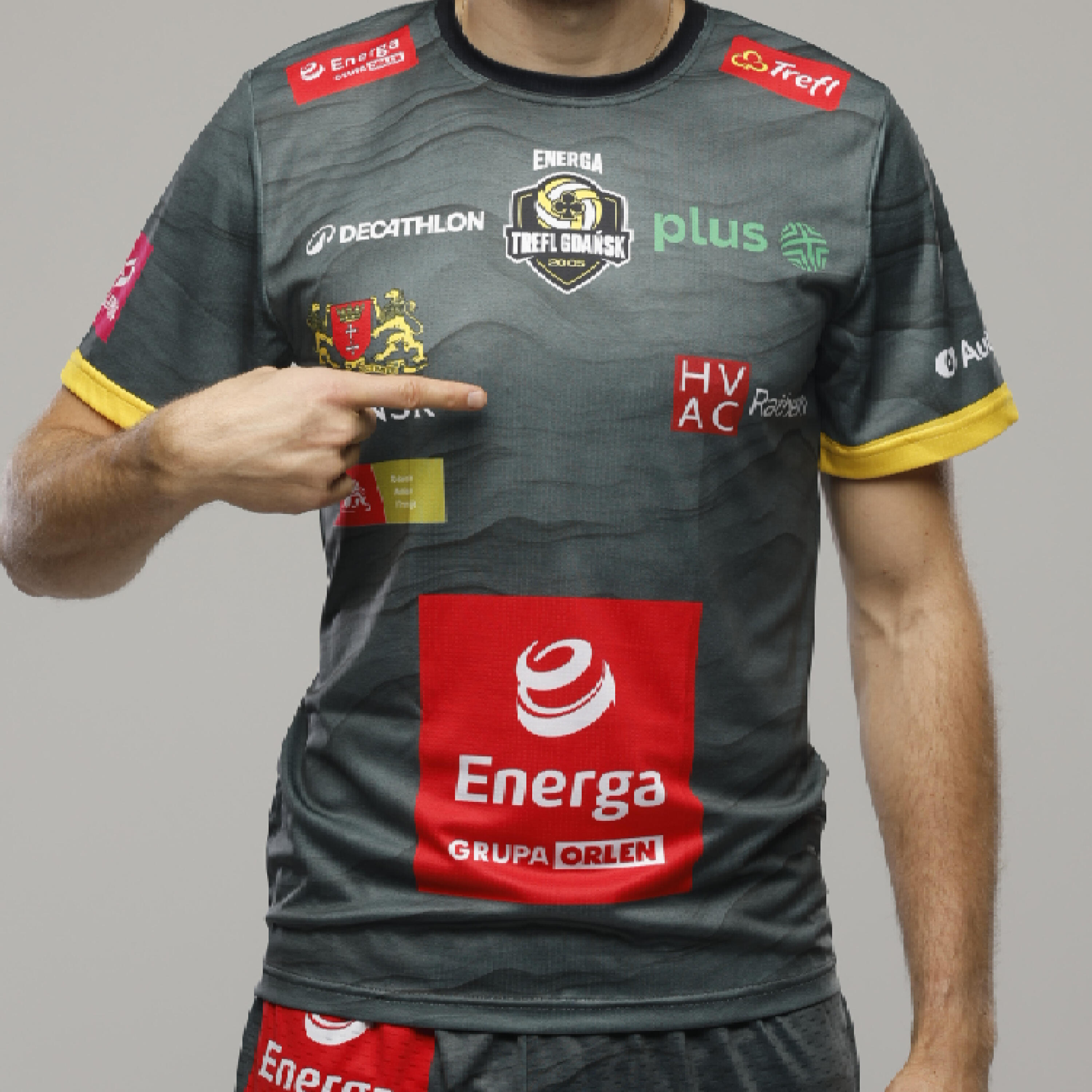 Koszulka dziecięca Trefl Gdańsk Wyjazd 25/26