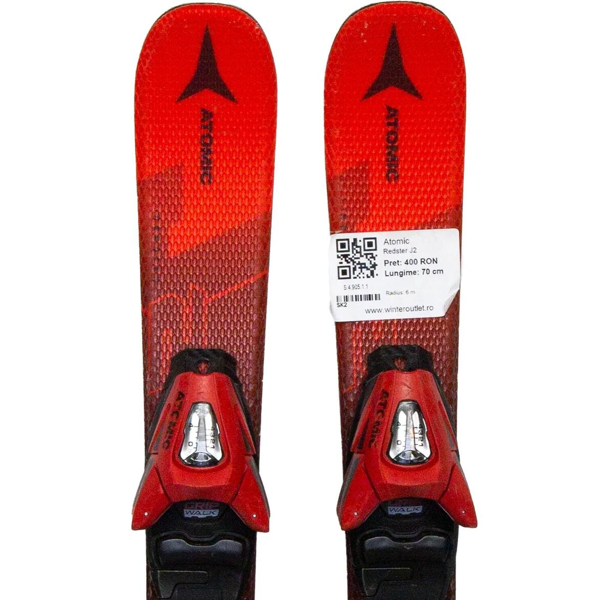 Second Life- Narty ATOMIC Redster J2, 70 cm - Stan bardzo dobry